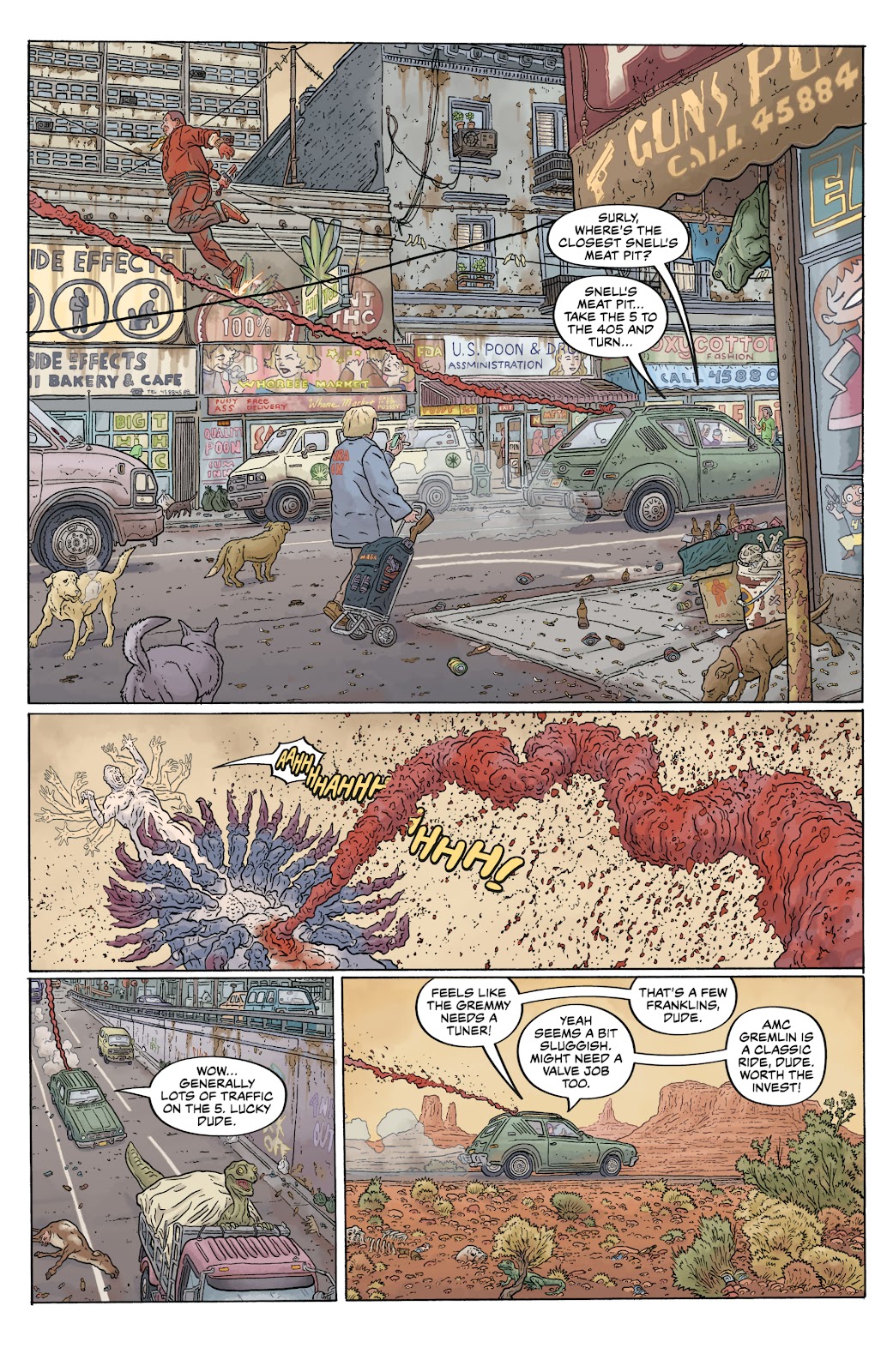 Shaolin Cowboy: Cruel to Be Kin issue 7 - Page 10