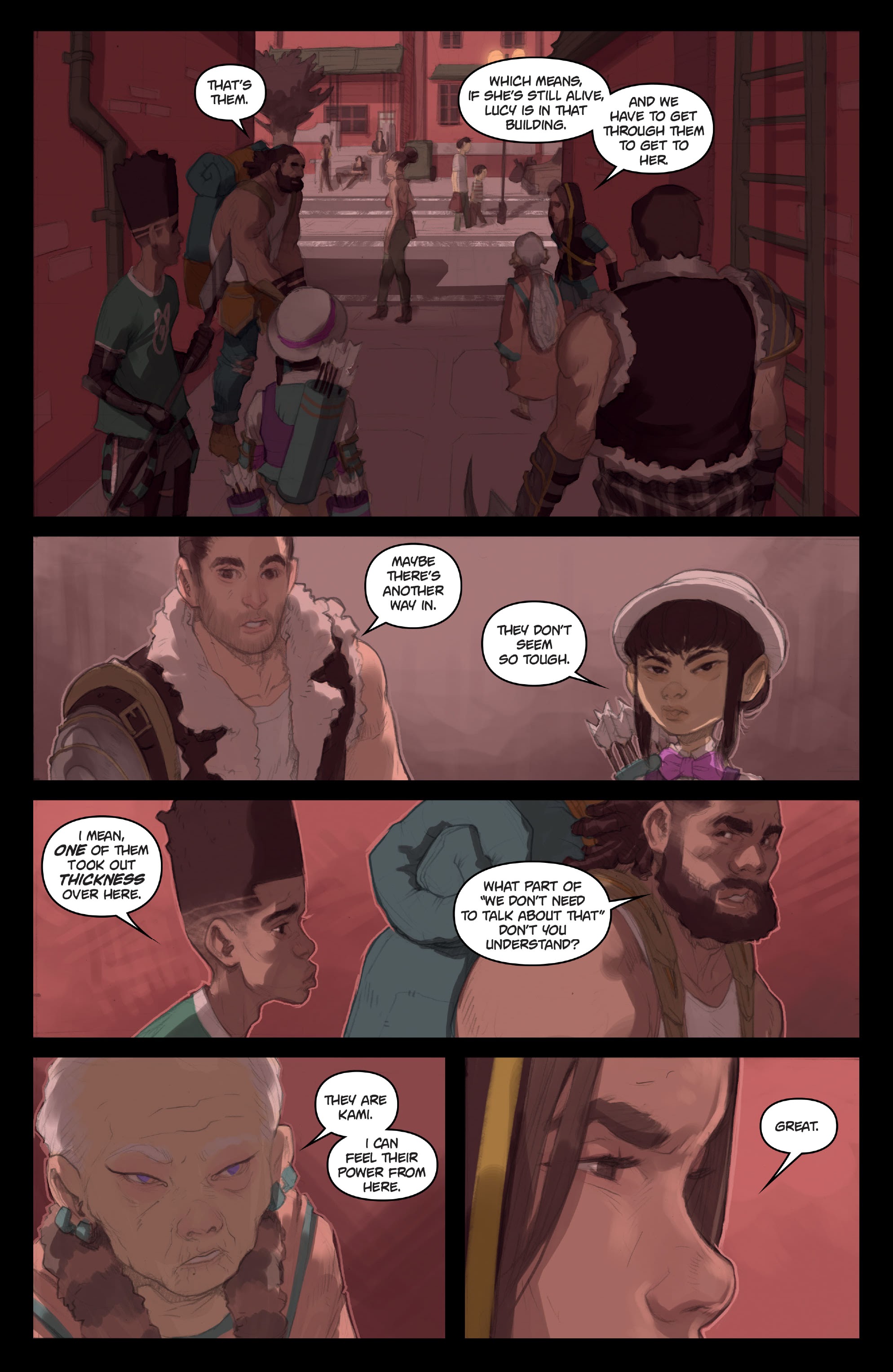 Read online Lucy Claire: Redemption comic -  Issue #5 - 12