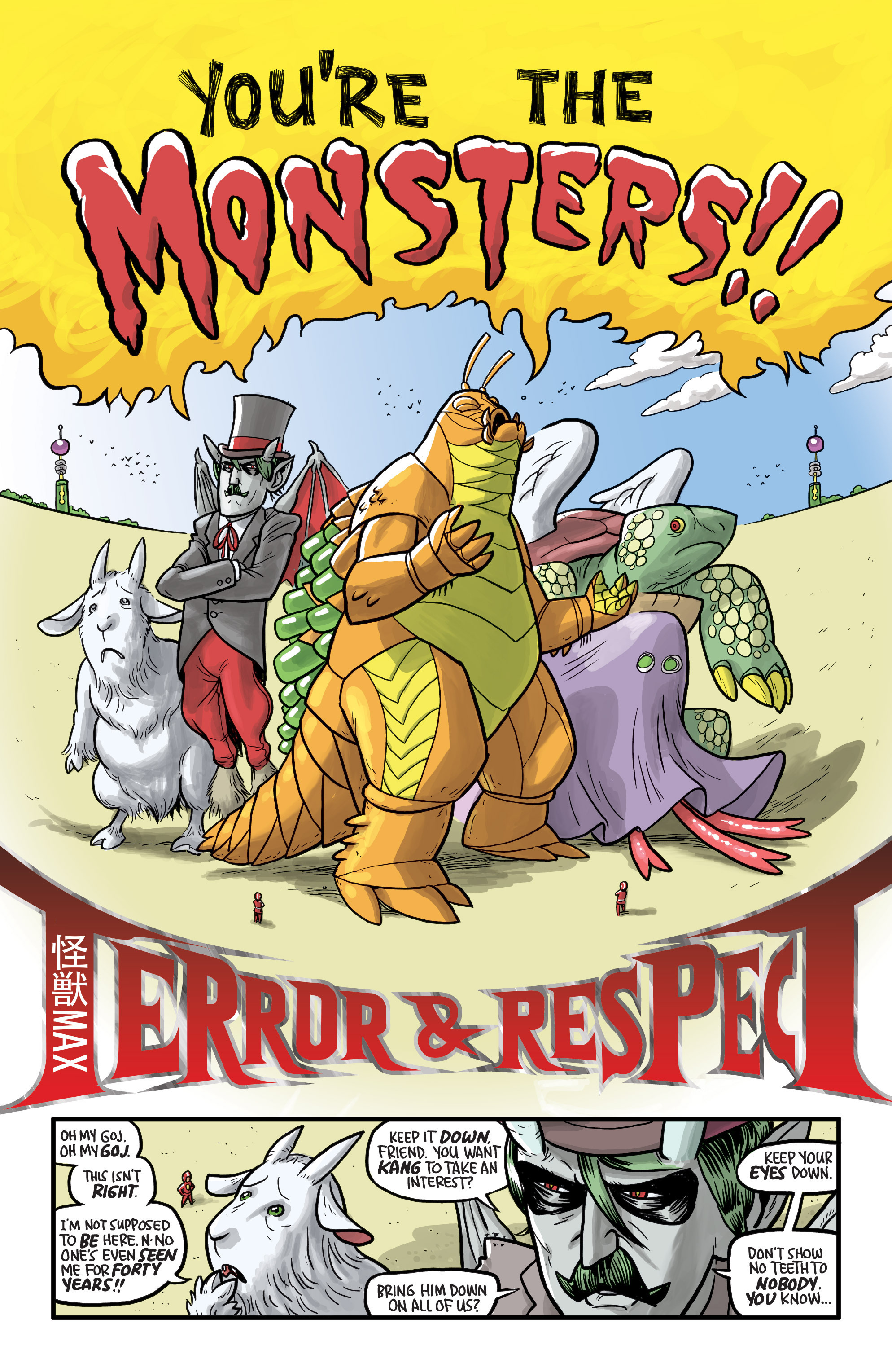 Read online Kaijumax comic -  Issue #1 - 4