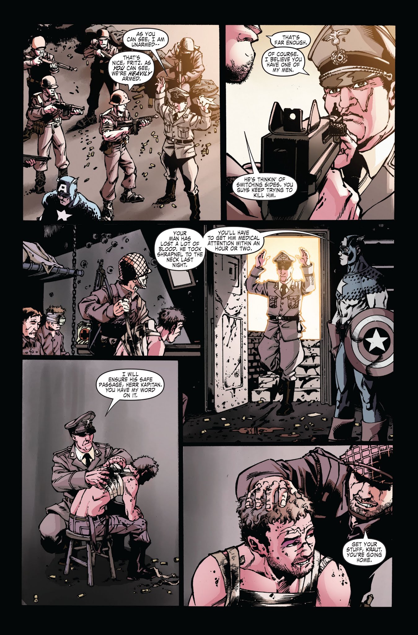 Read online Captain America Theater Of War: A Brother In Arms comic -  Issue # Full - 31