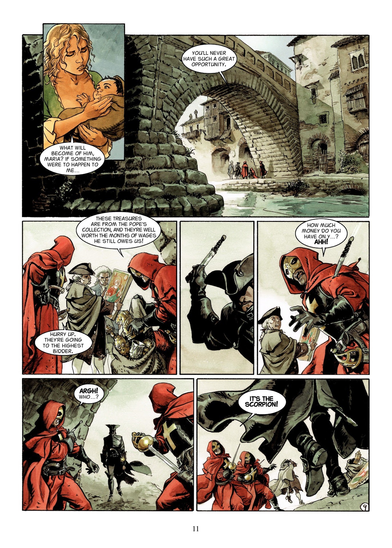 Read online The Scorpion (2008) comic -  Issue #7 - 11
