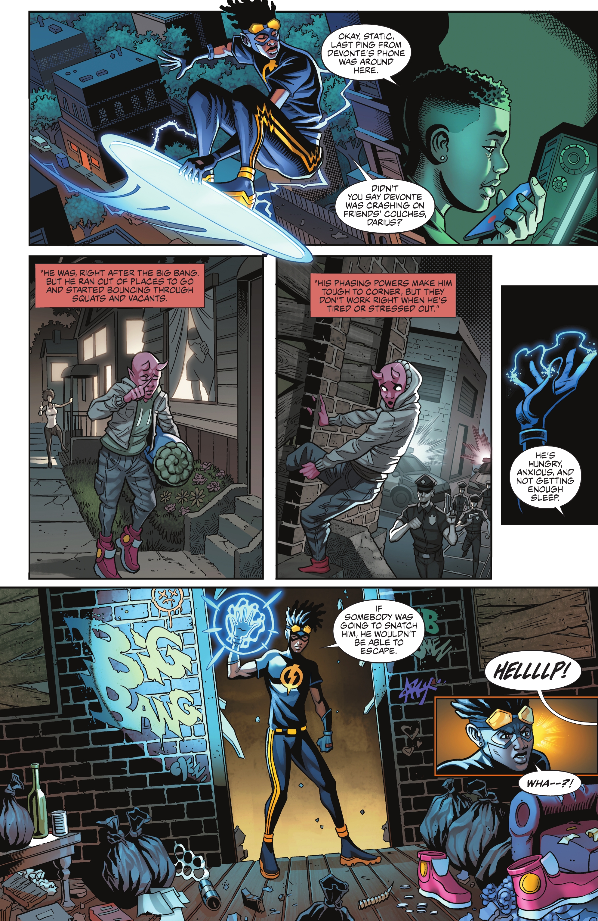 Read online Static Team-Up: Anansi comic -  Issue # Full - 8