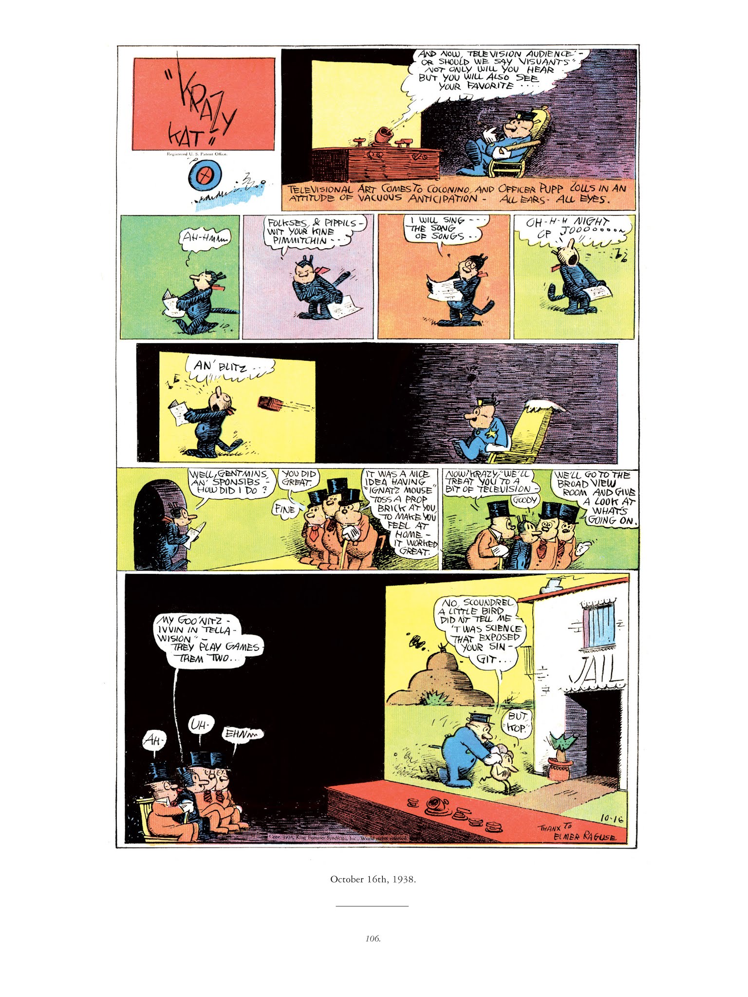 Read online Krazy & Ignatz comic -  Issue # TPB 10 - 104