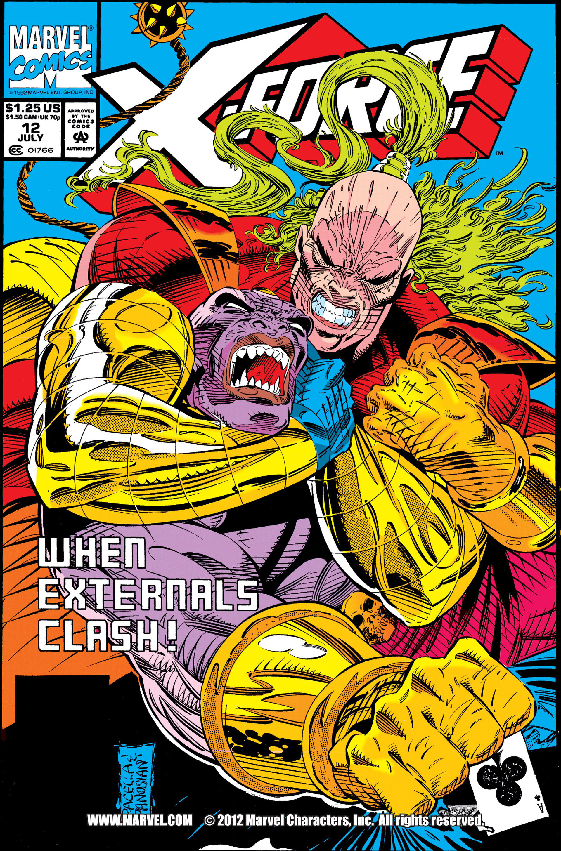 Read online X-Force (1991) comic -  Issue #12 - 1