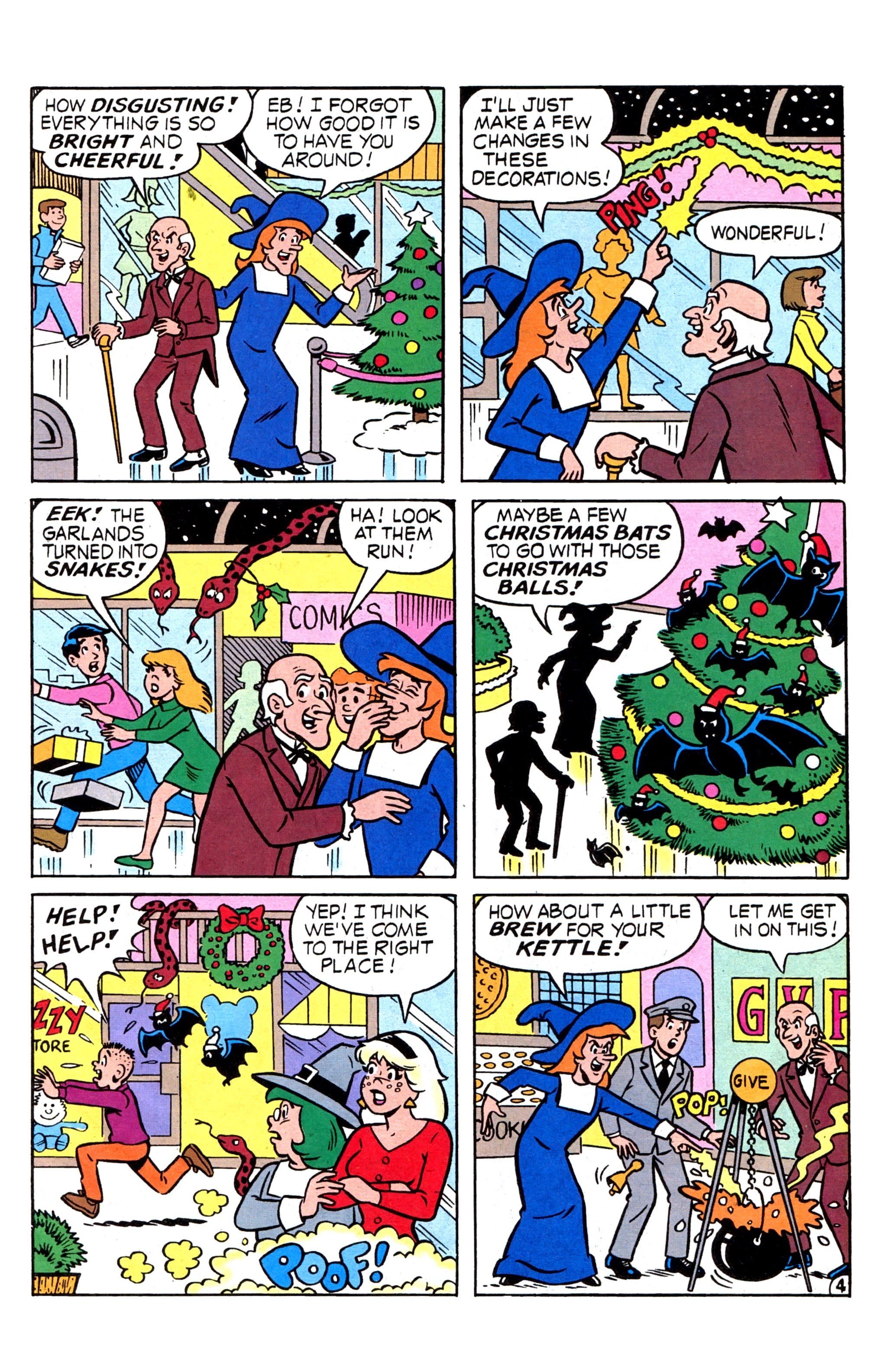 Read online Sabrina's Holiday Spectacular comic -  Issue #3 - 35