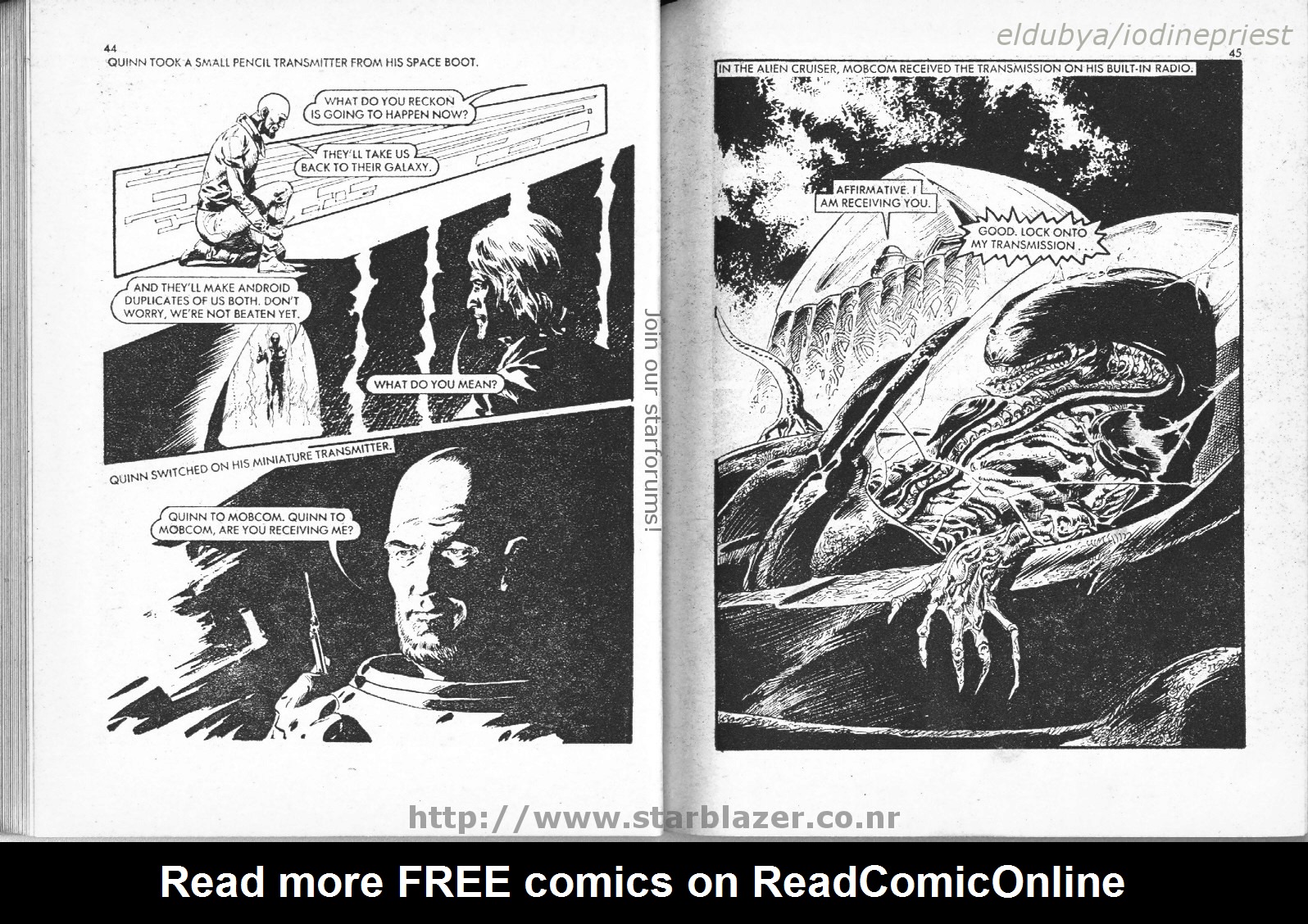 Read online Starblazer comic -  Issue #47 - 24