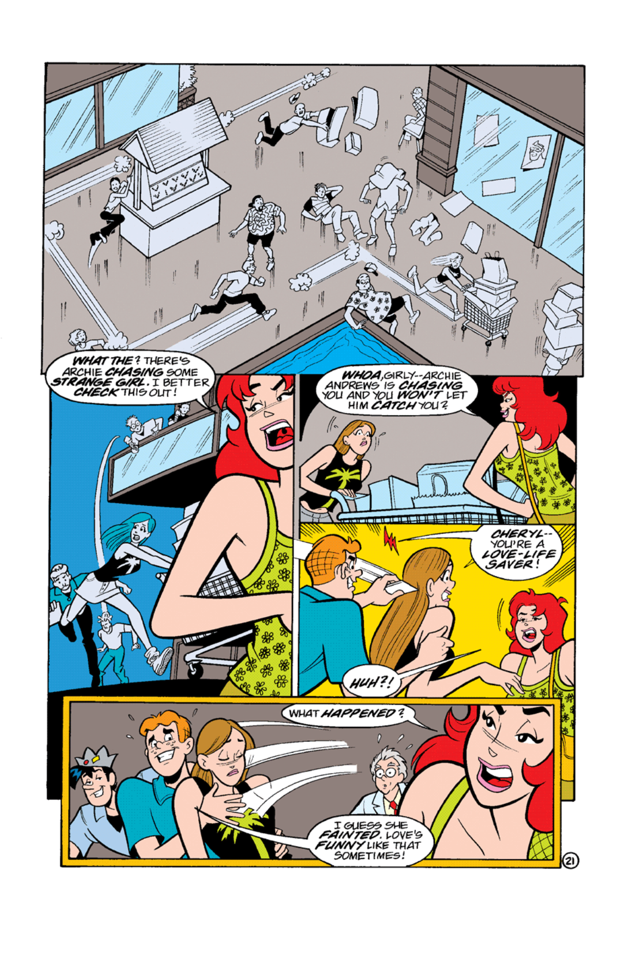 Read online Archie's Weird Mysteries comic -  Issue #9 - 23