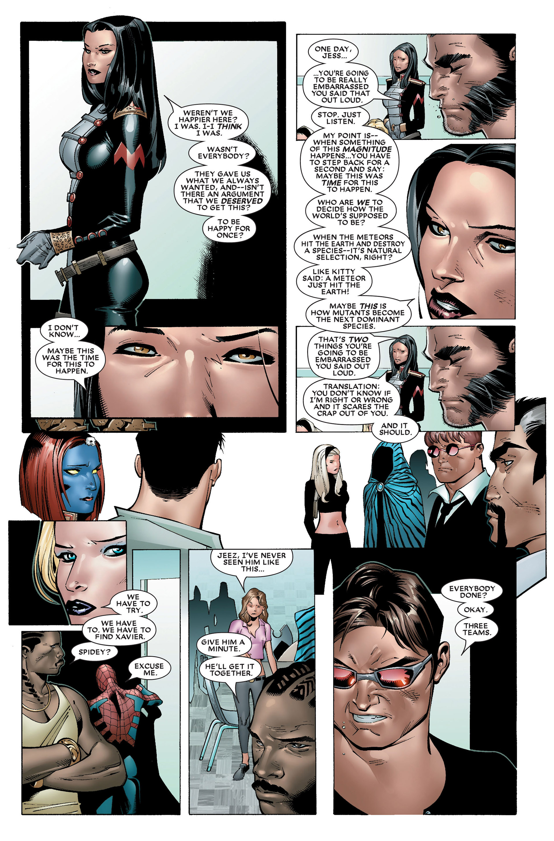 Read online House of M (2005) comic -  Issue #6 - 10
