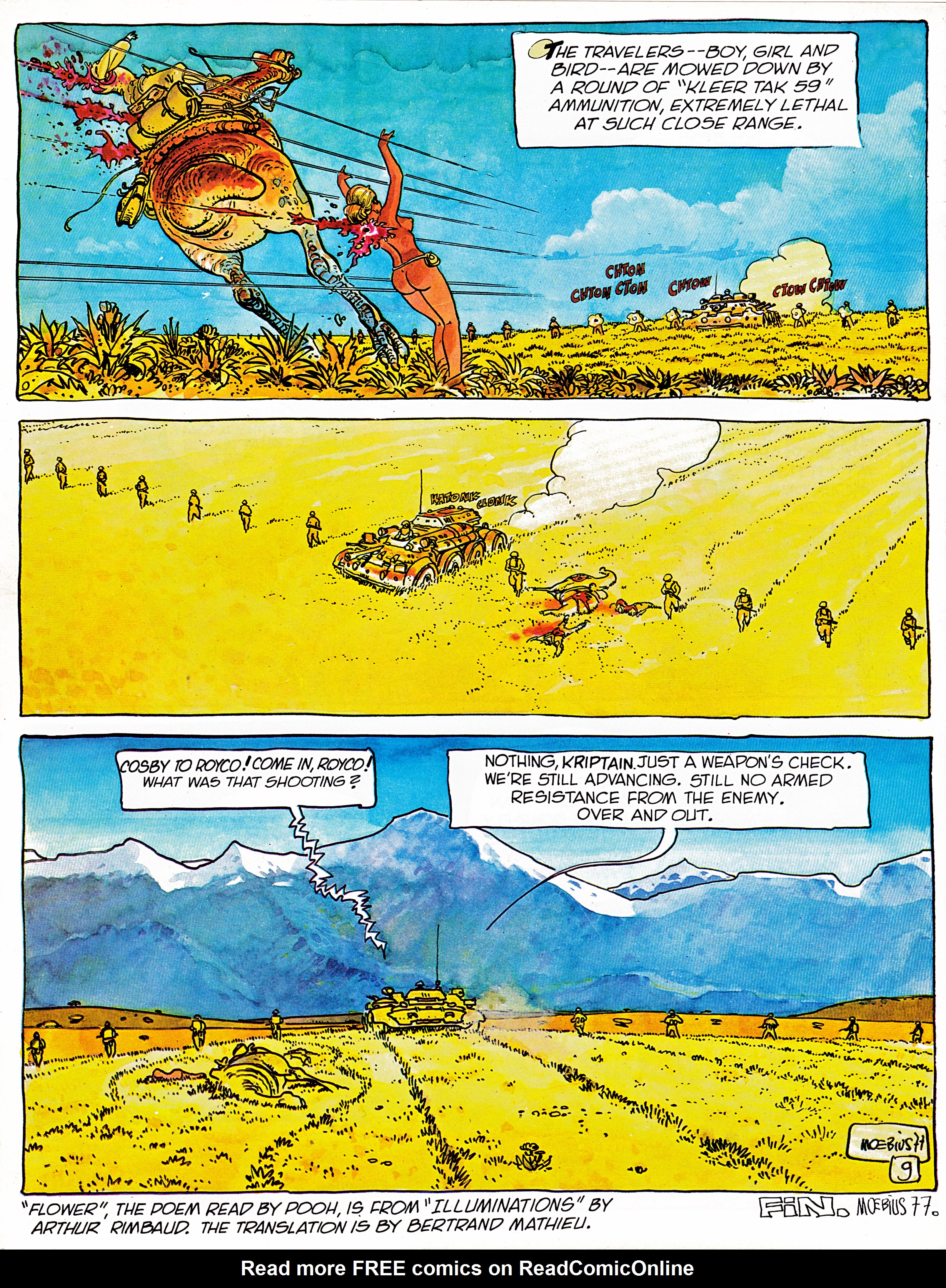 Read online Epic Graphic Novel: Moebius comic -  Issue # TPB 2 - 57
