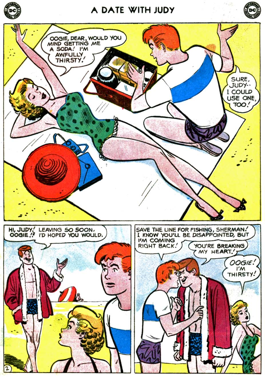 Read online A Date with Judy comic -  Issue #77 - 4