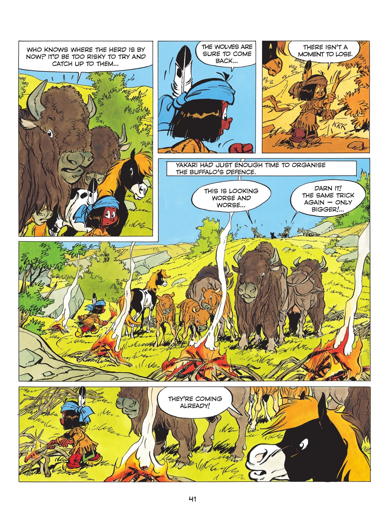 Read online Yakari comic -  Issue #14 - 43