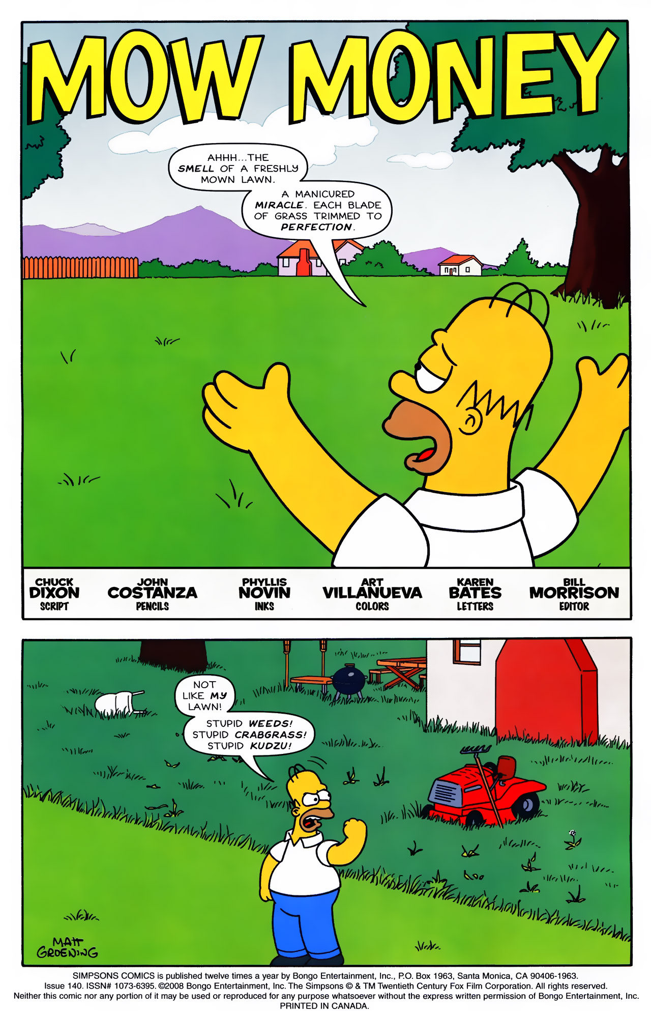 Read online Simpsons Comics comic -  Issue #140 - 2