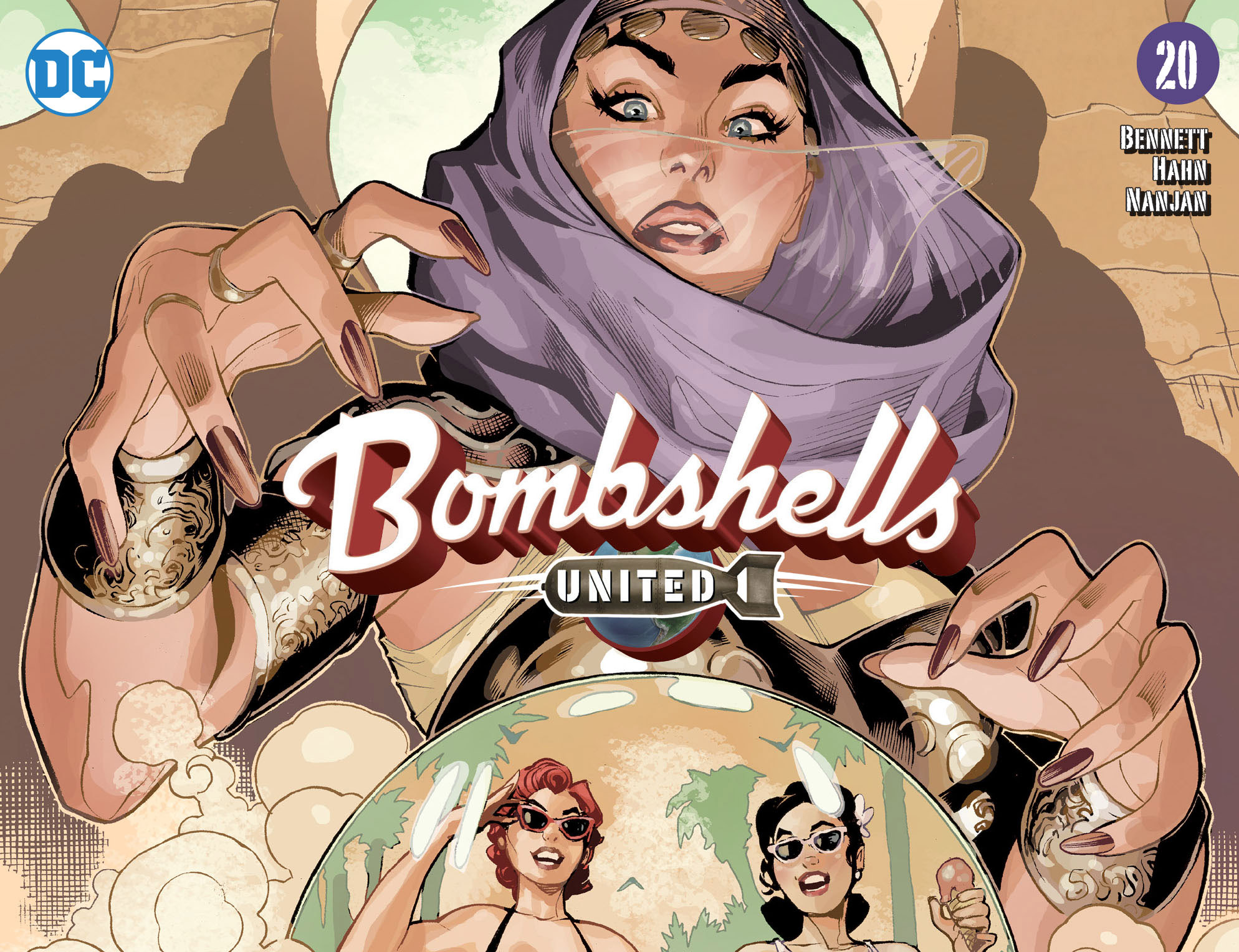 Read online Bombshells: United comic -  Issue #20 - 1