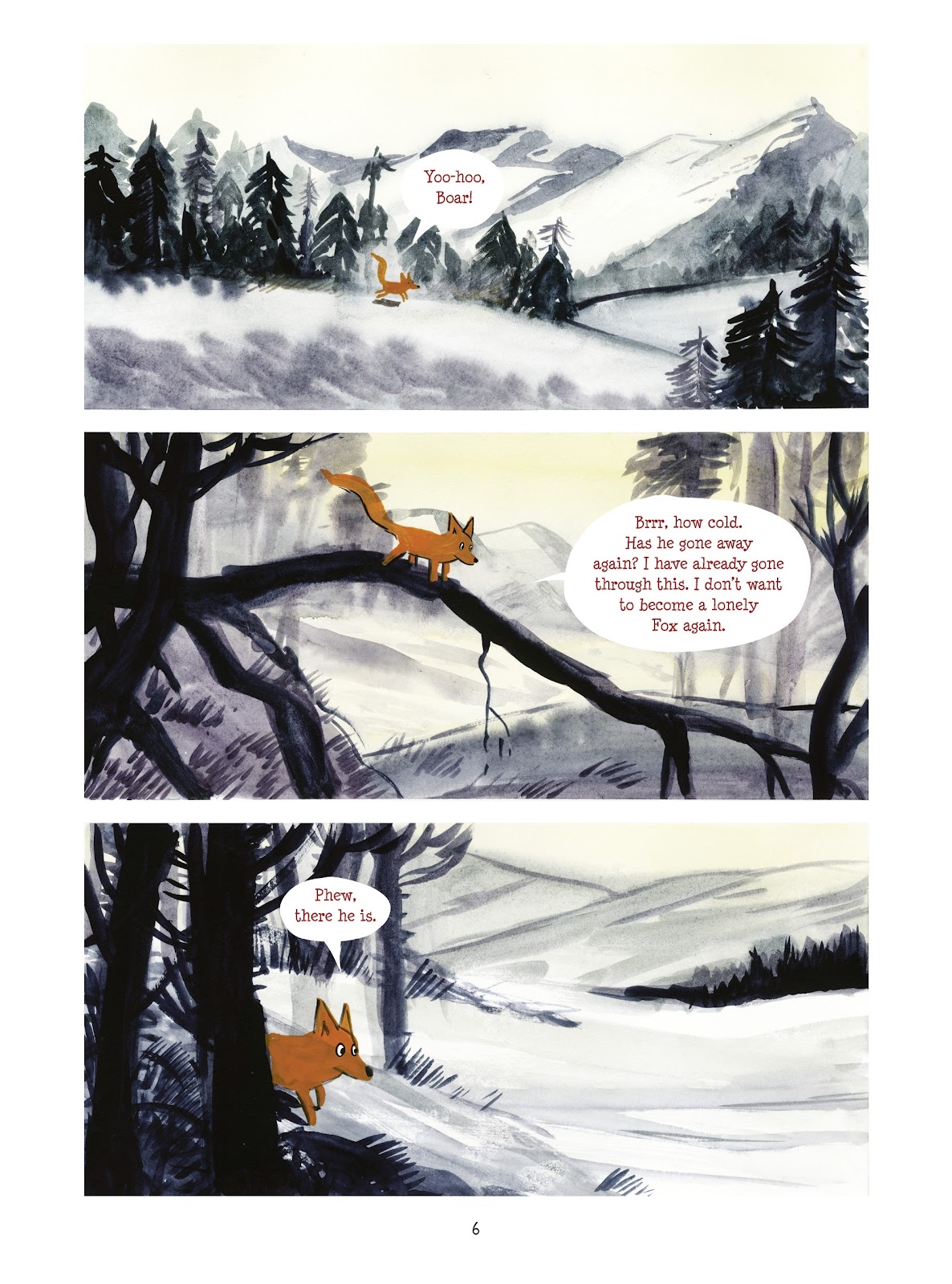 Read online Tiny Fox and Great Boar comic -  Issue #4 - 6