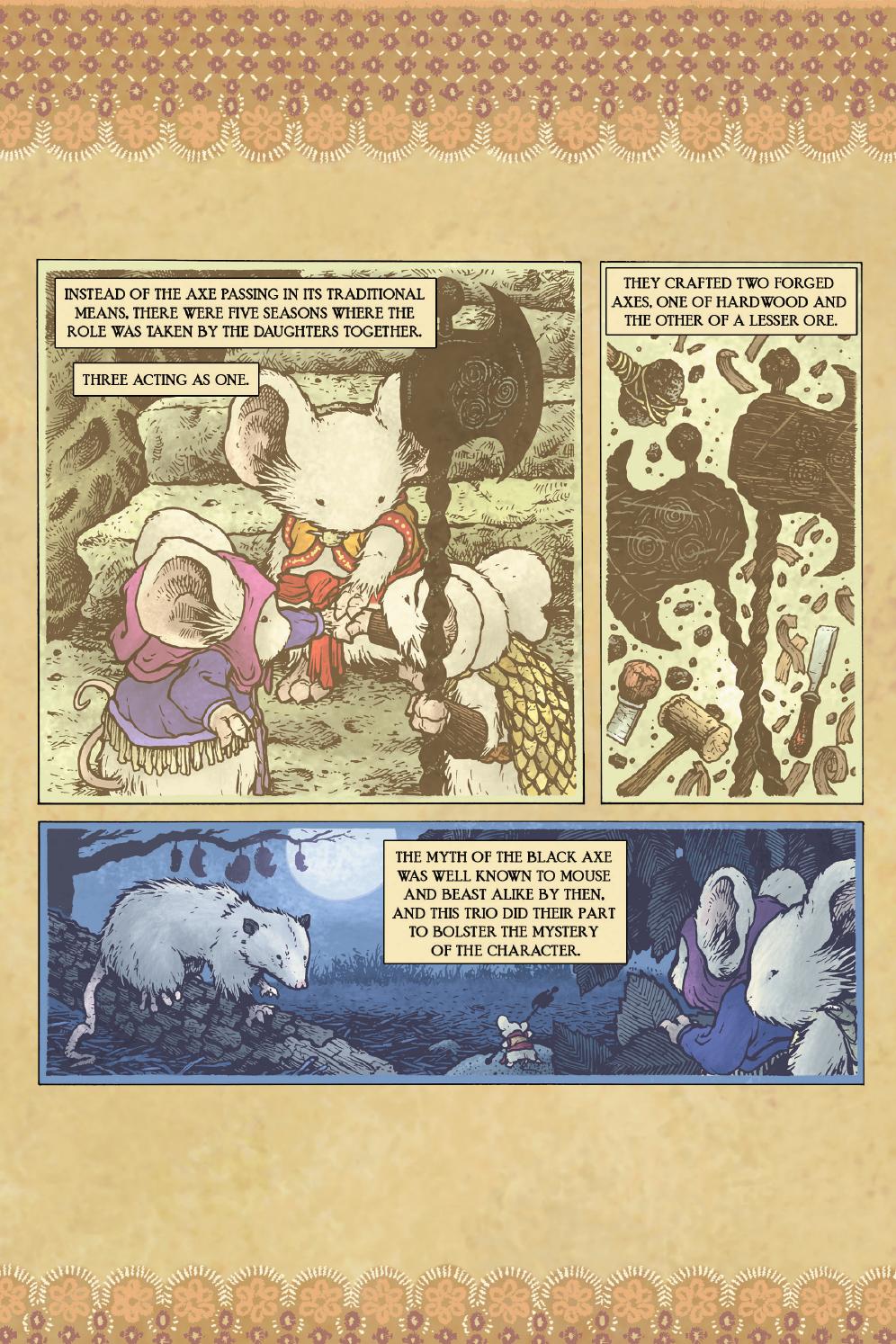 Read online Free Comic Book Day 2014 comic -  Issue # Mouse Guard, Labyrinth and Other Stories FCBD 2014 - 12