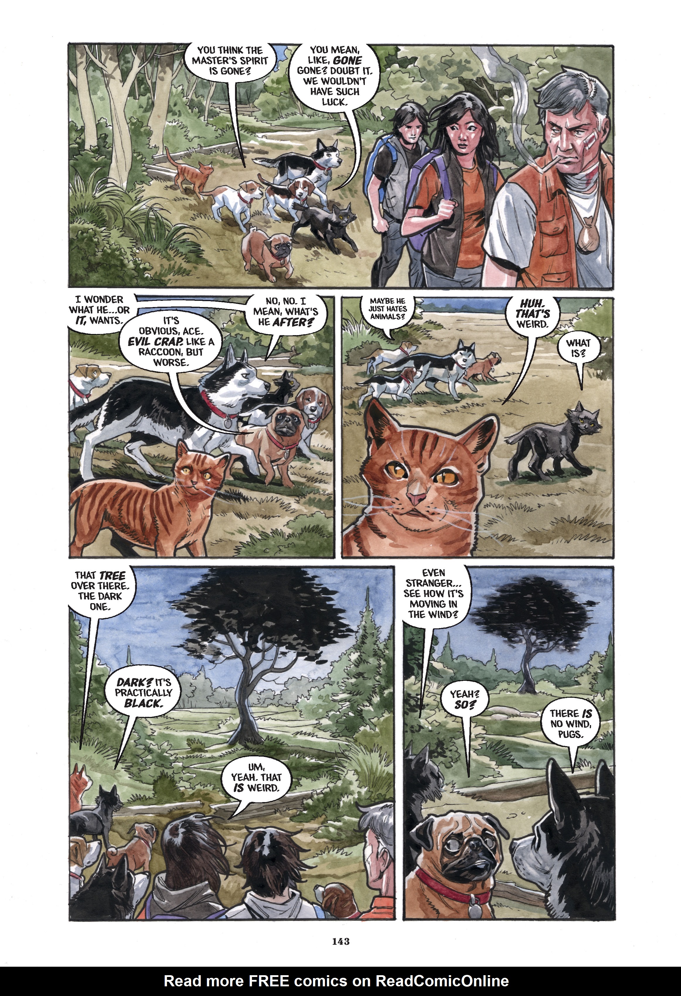 Read online Beasts of Burden: Neighborhood Watch (2019) comic -  Issue # TPB (Part 2) - 45