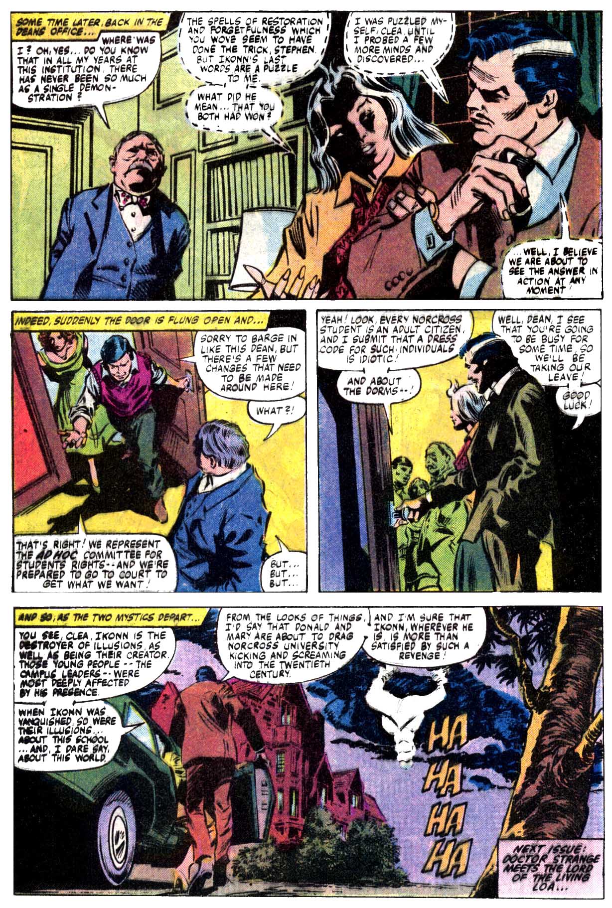Read online Doctor Strange (1974) comic -  Issue #47 - 23