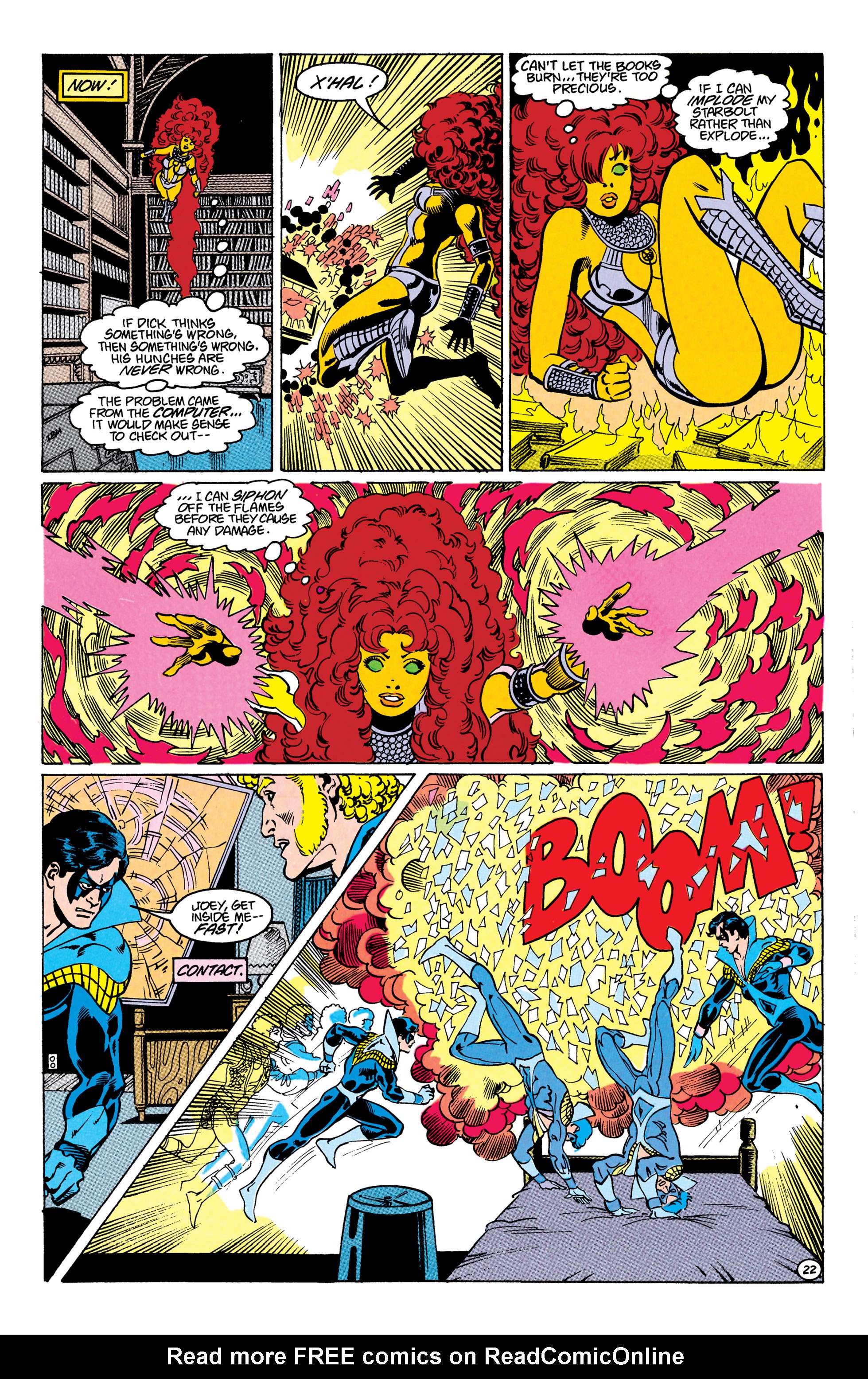 Read online The New Teen Titans (1984) comic -  Issue #47 - 23
