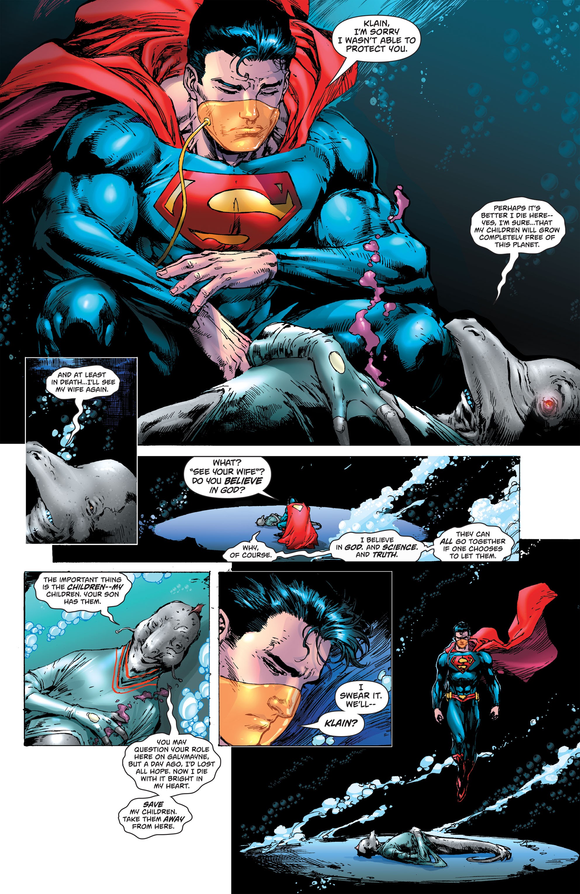 Read online Superman: Rebirth Deluxe Edition comic -  Issue # TPB 4 (Part 1) - 100