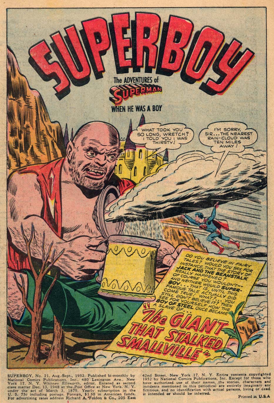 Read online Superboy (1949) comic -  Issue #21 - 2