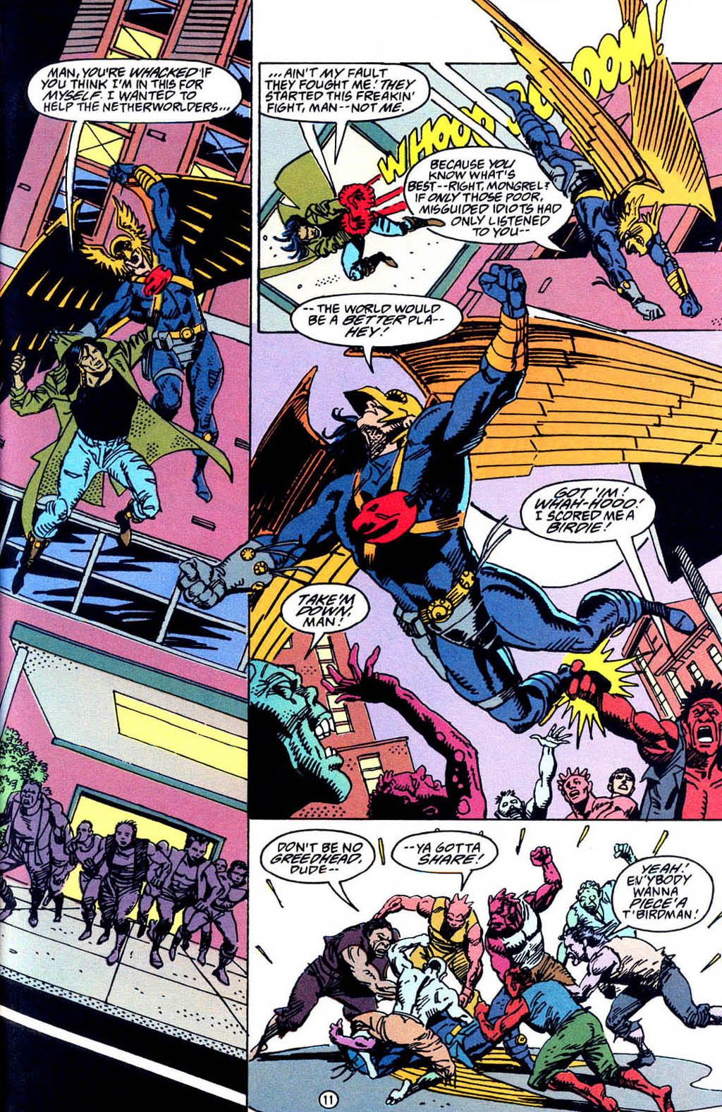 Hawkman (1993) Issue #8 #11 - English 12