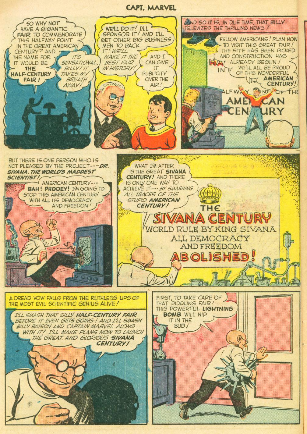 Read online Captain Marvel Adventures comic -  Issue #110 - 6