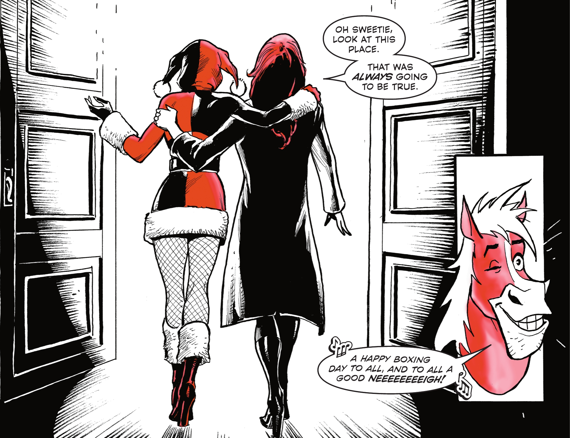 Read online Harley Quinn Black   White   Red comic -  Issue #17 - 22