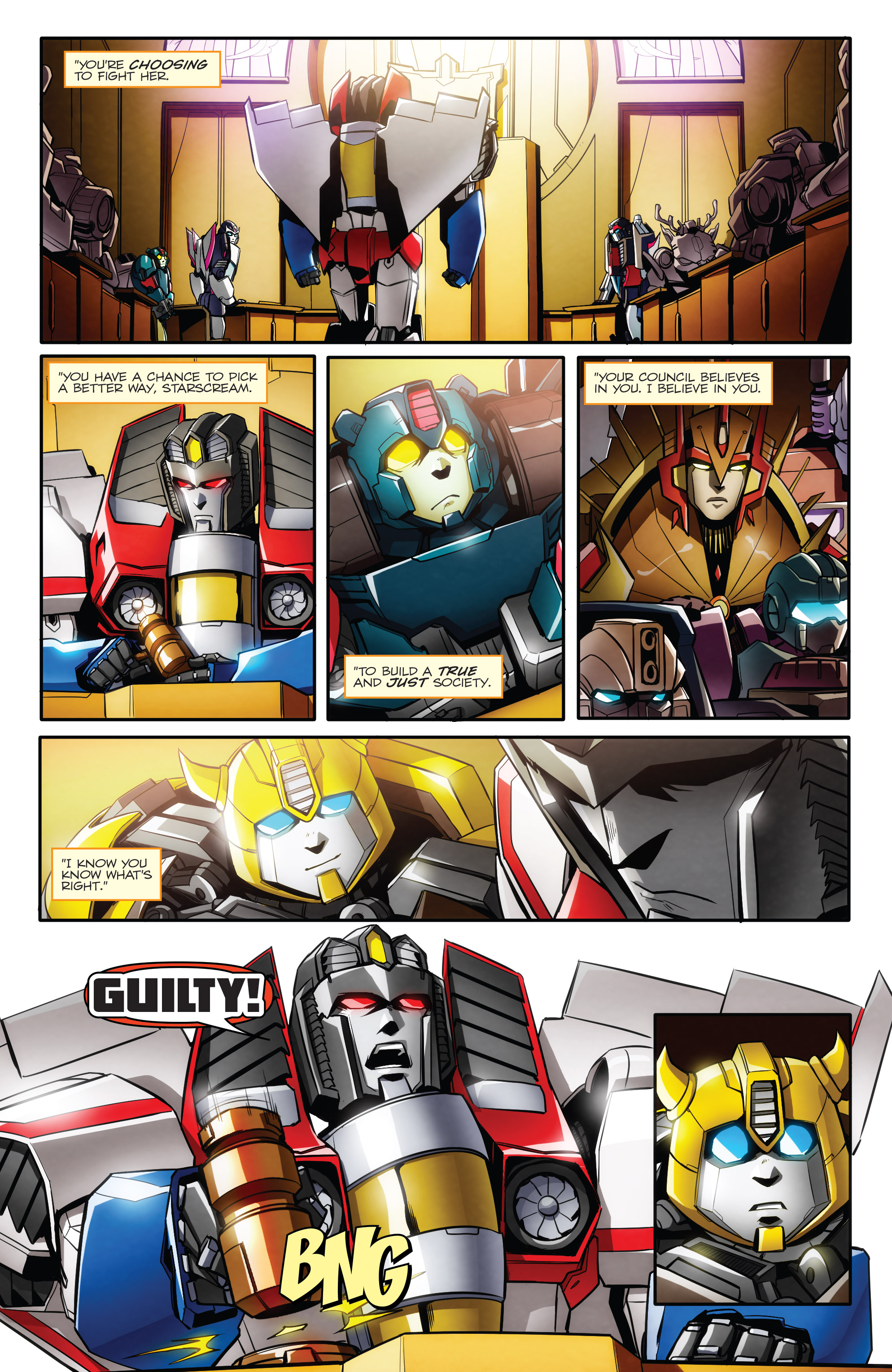 Read online Transformers: Till All Are One comic -  Issue #9 - 22
