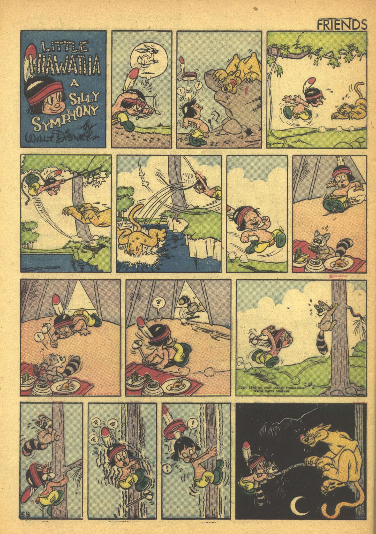 Read online Walt Disney's Comics and Stories comic -  Issue #28 - 60