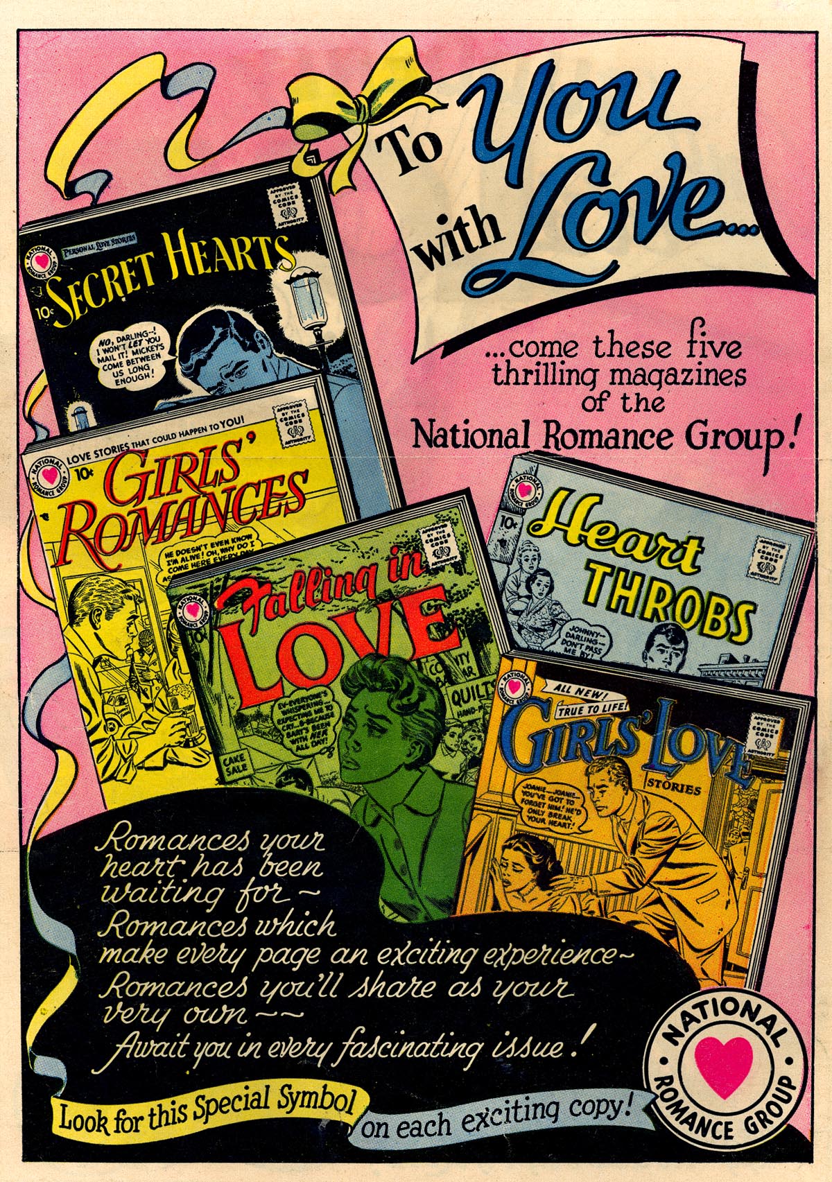Read online Heart Throbs comic -  Issue #50 - 36