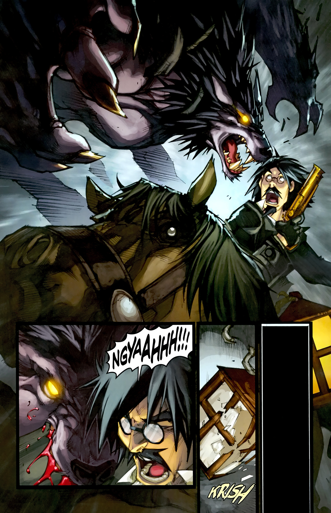 Read online World of Warcraft: Curse of the Worgen comic -  Issue #1 - 15