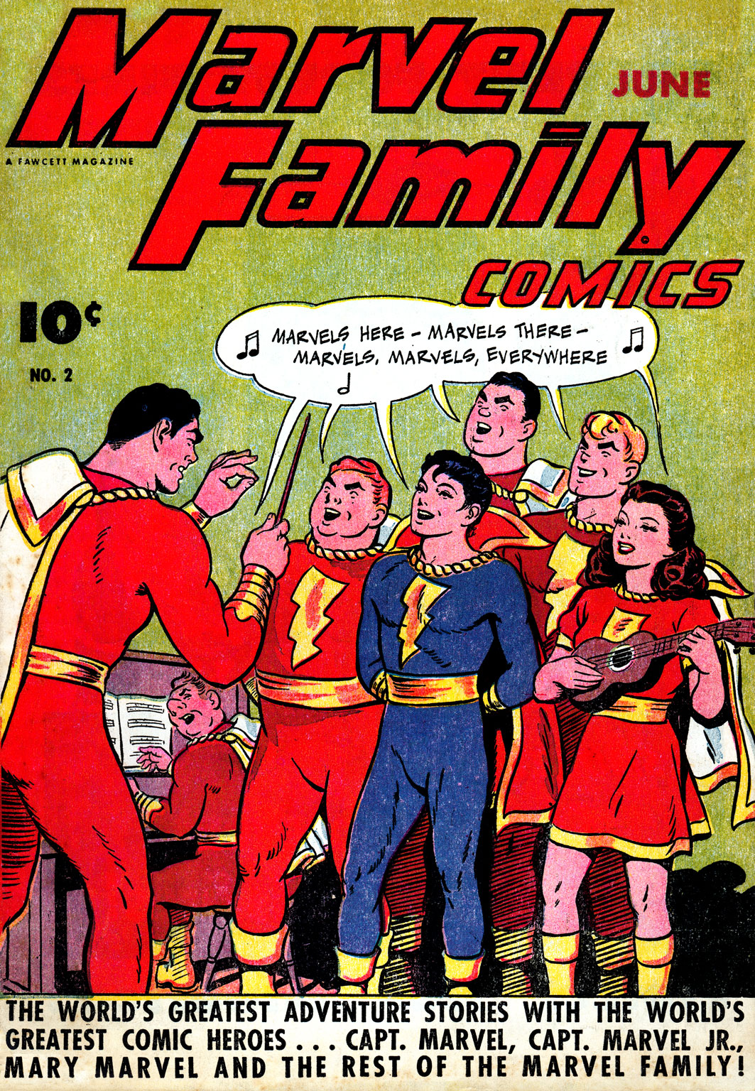Read online The Marvel Family comic -  Issue #2 - 1