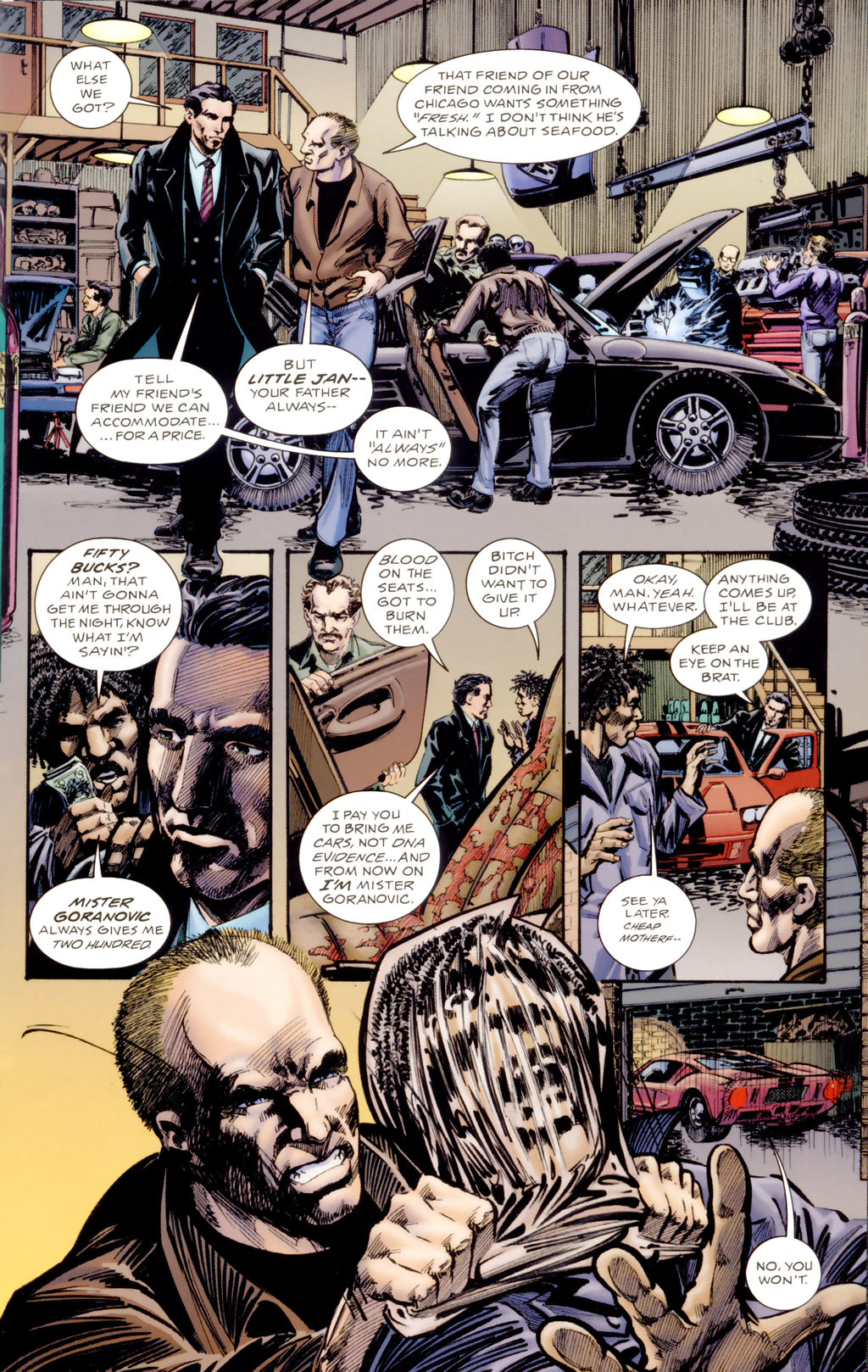 Read online Jon Sable, Freelance: Bloodtrail comic -  Issue #1 - 5