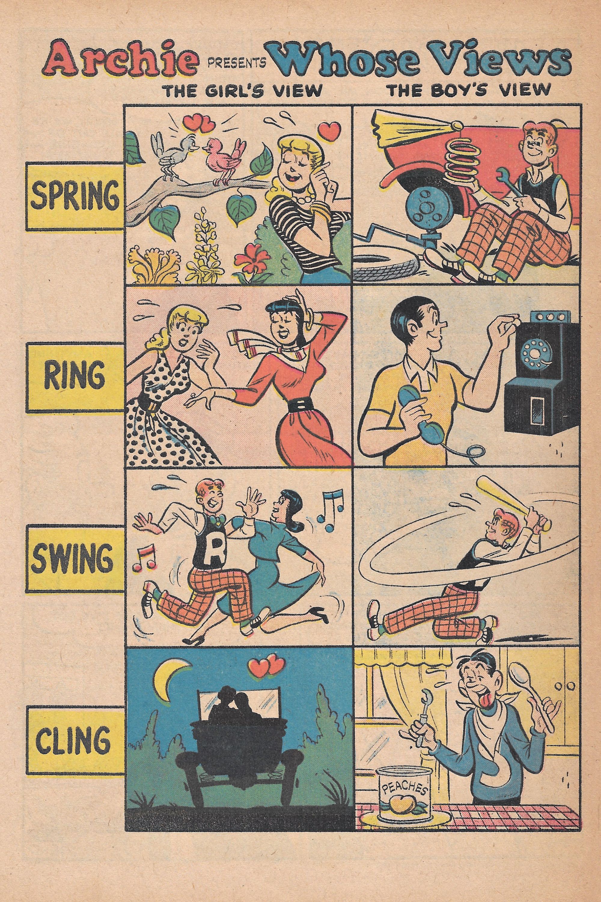 Read online Archie's Joke Book Magazine comic -  Issue #38 - 16