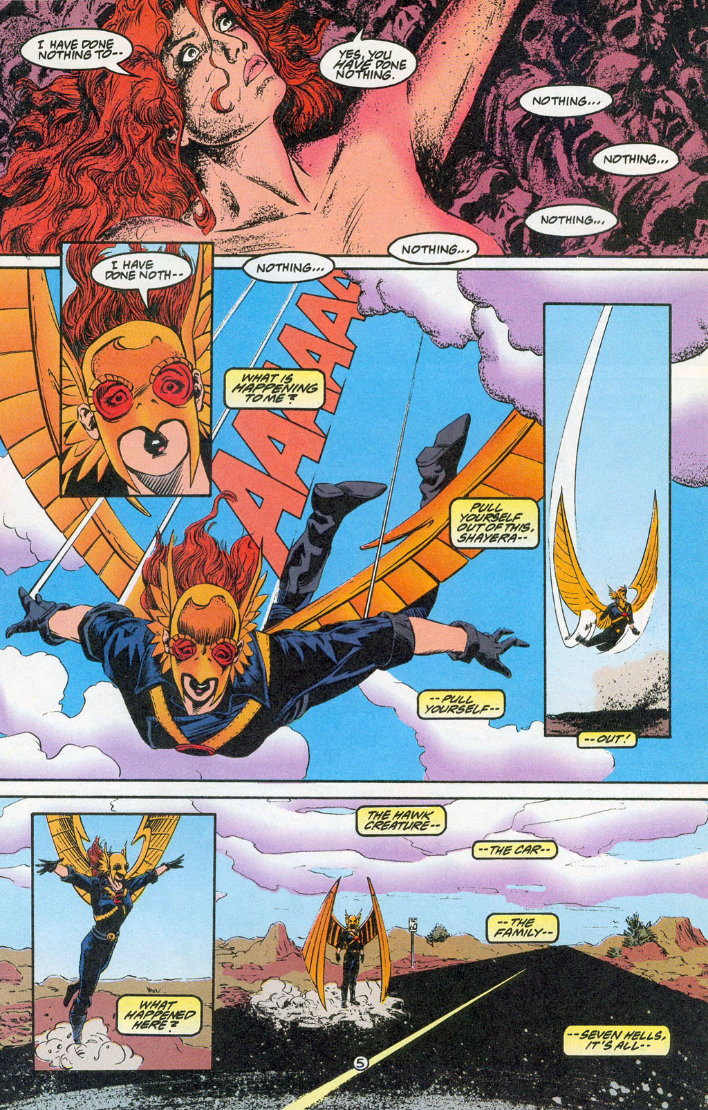 Hawkman (1993) Issue #11 #14 - English 7
