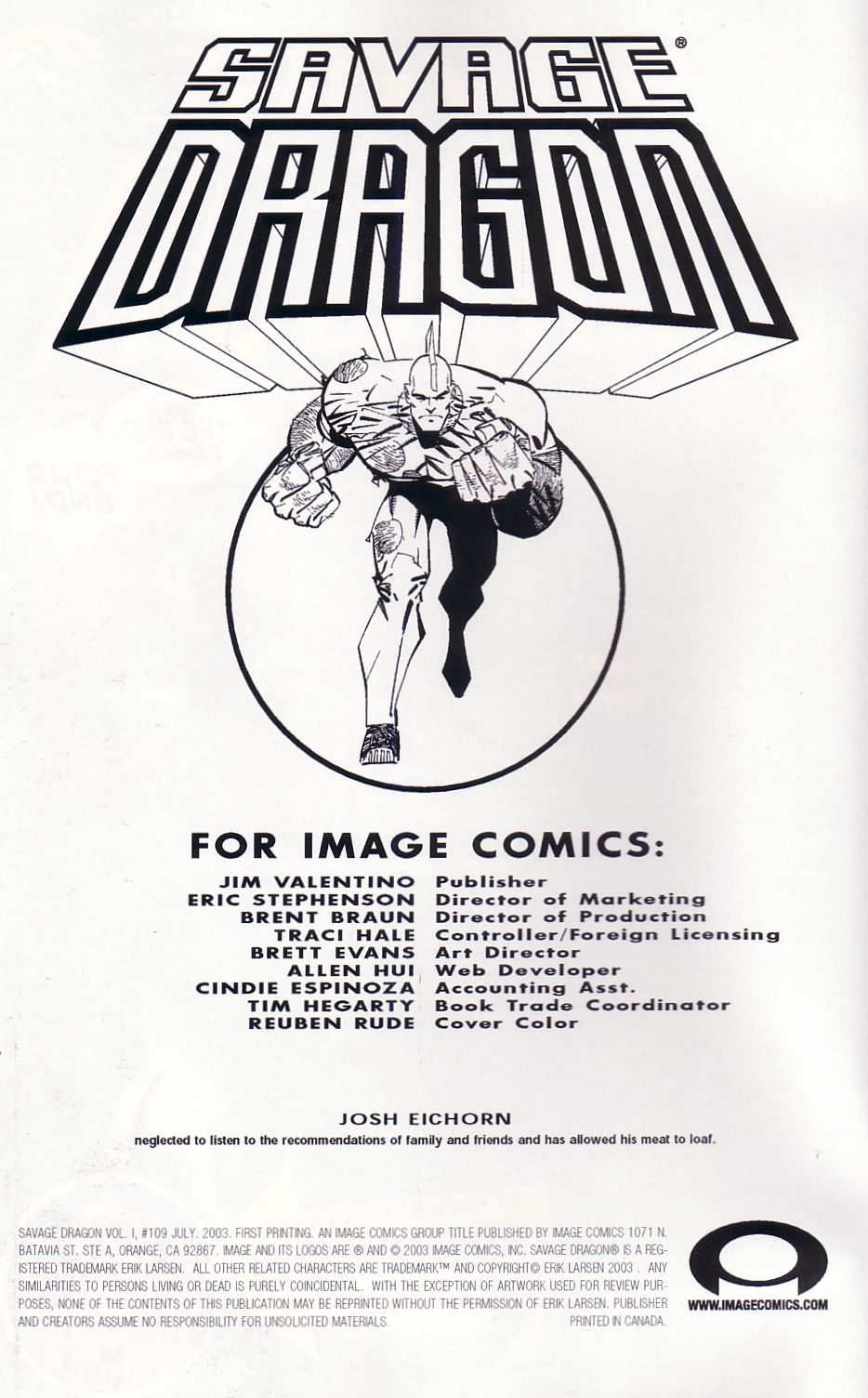The Savage Dragon (1993) Issue #109 #112 - English 2