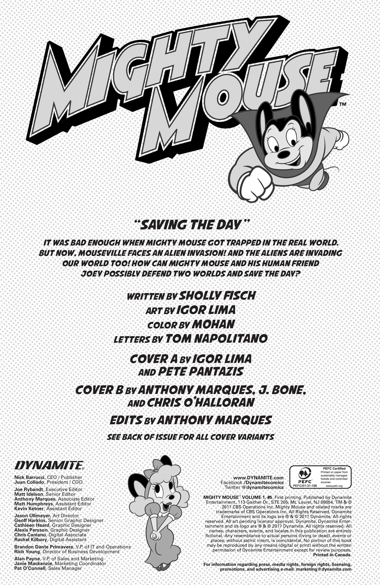 Read online Mighty Mouse (2017) comic -  Issue #5 - 3