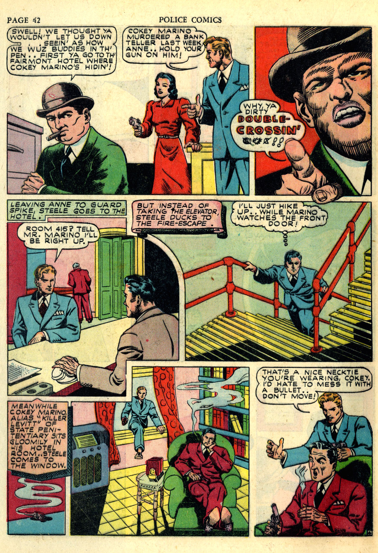 Read online Police Comics comic -  Issue #4 - 45