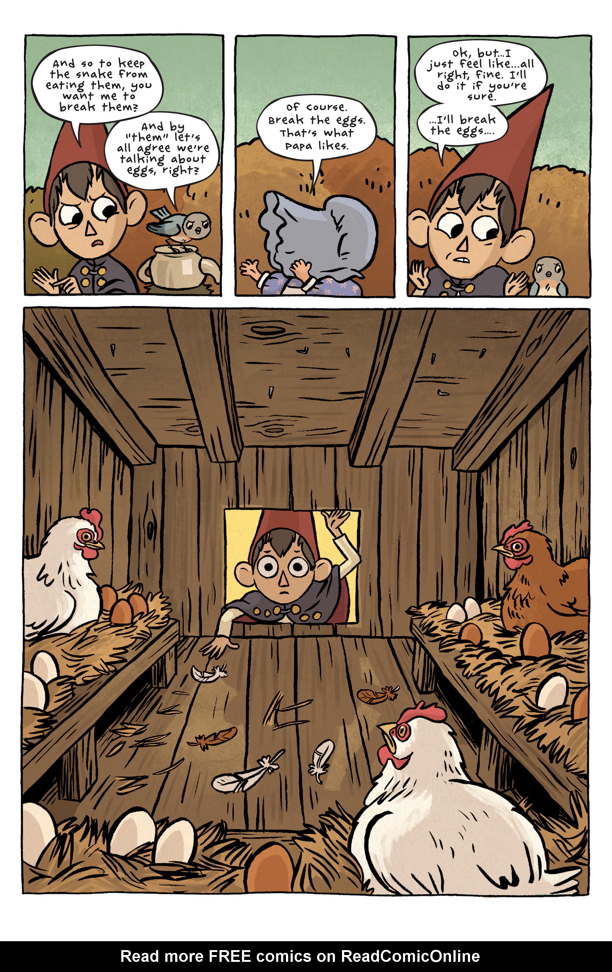 Read online Over the Garden Wall (2015) comic -  Issue #1 - 13