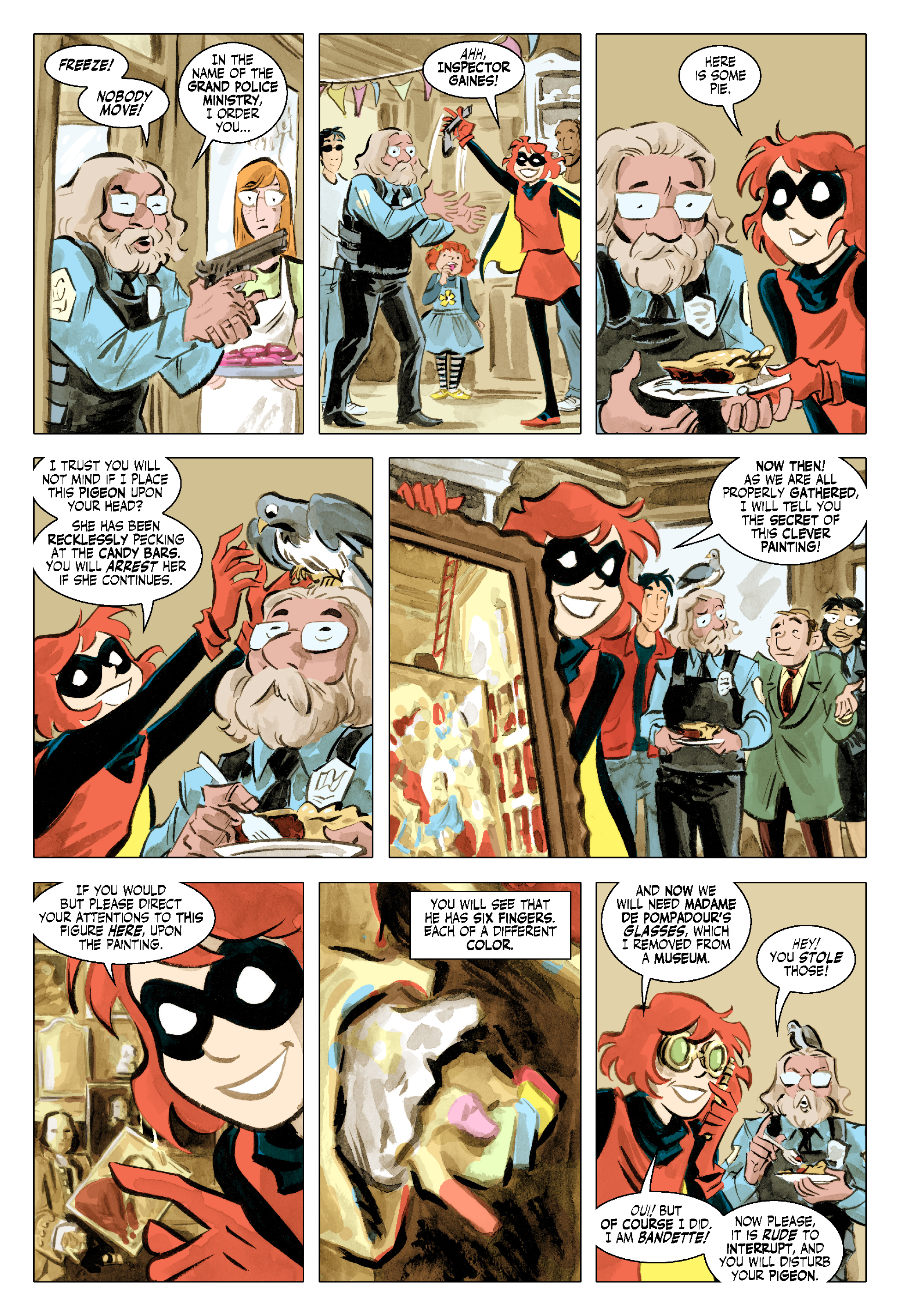 Read online Bandette (2012) comic -  Issue #18 - 10