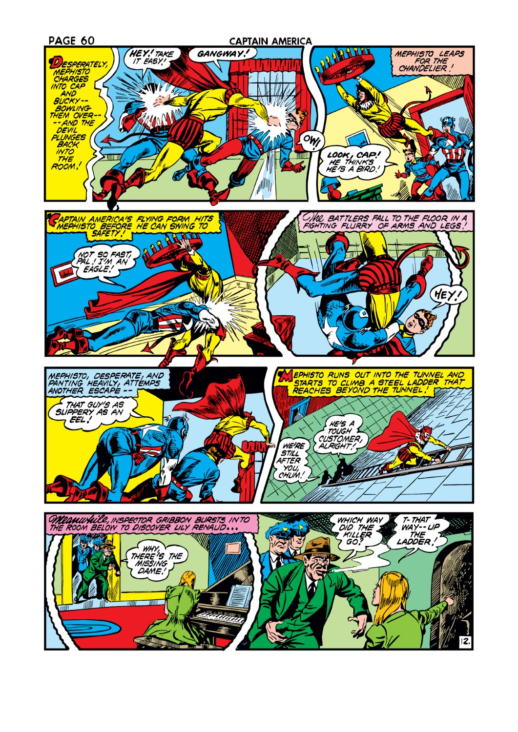Read online Captain America Comics comic -  Issue #11 - 61