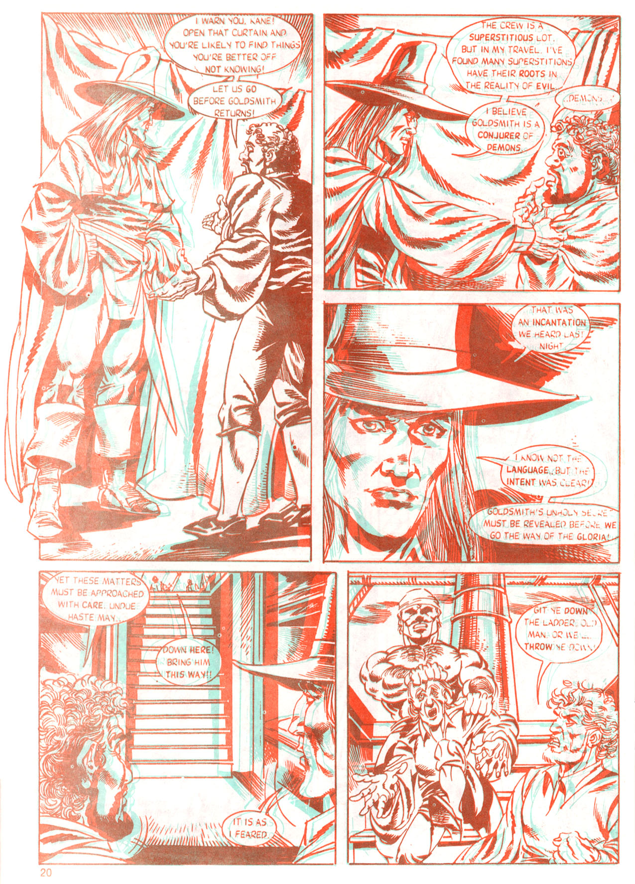 Read online Blackthorne 3-D Series comic -  Issue #60 - 22