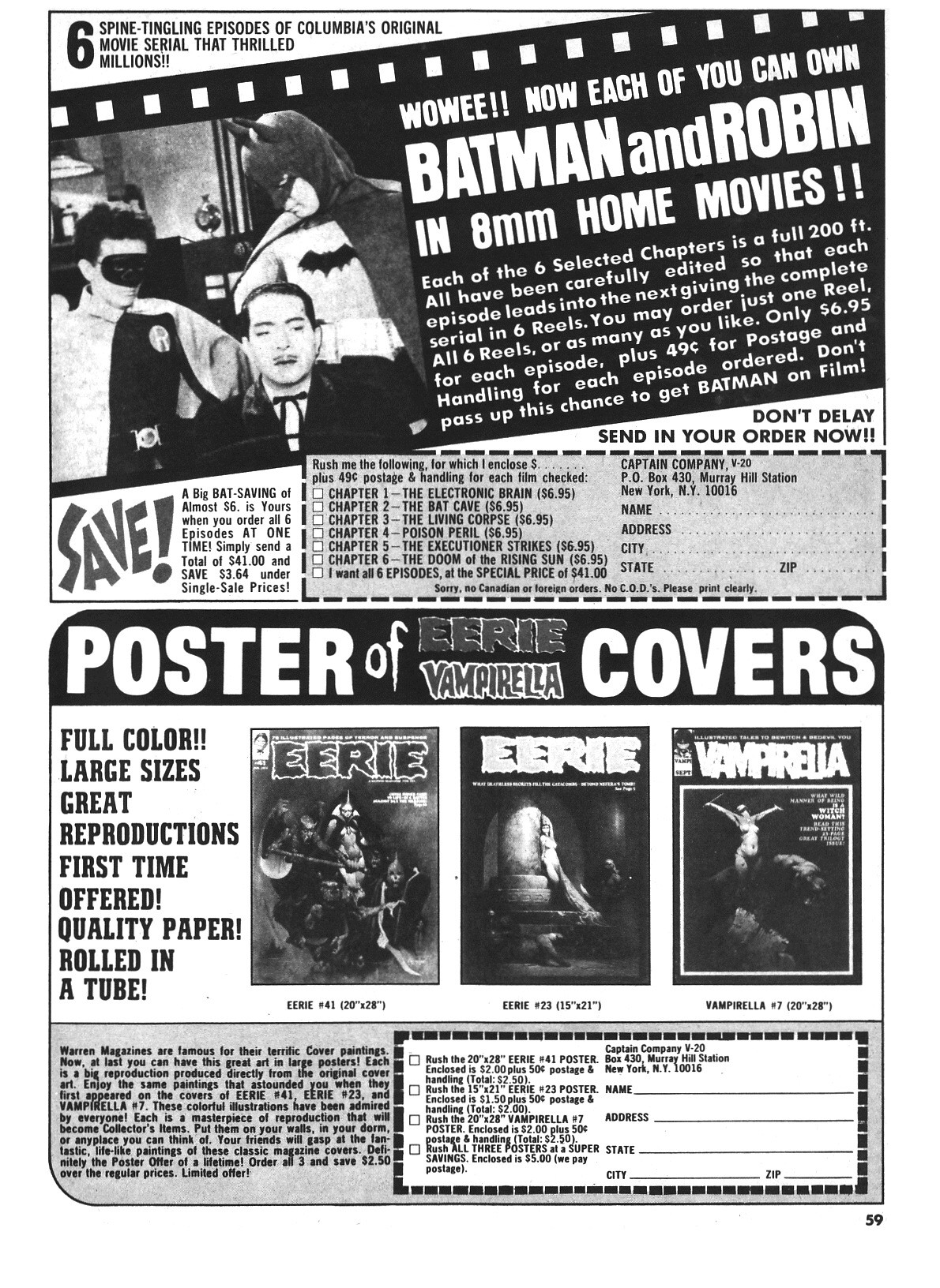 Read online Vampirella (1969) comic -  Issue #20 - 59
