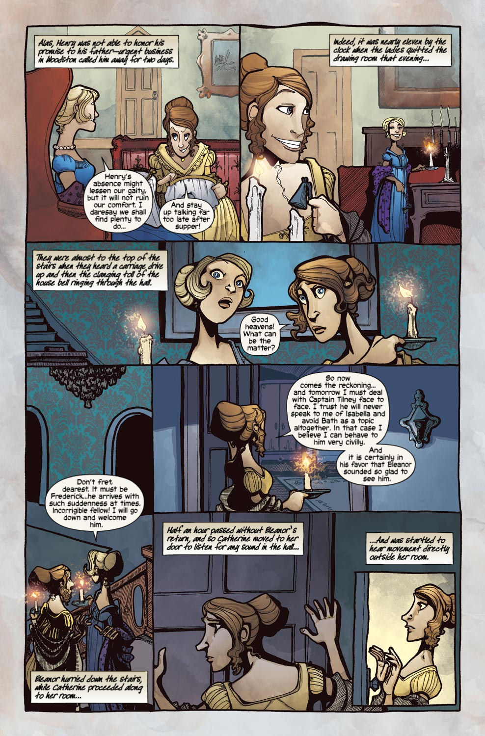 Read online Northanger Abbey comic -  Issue #5 - 12