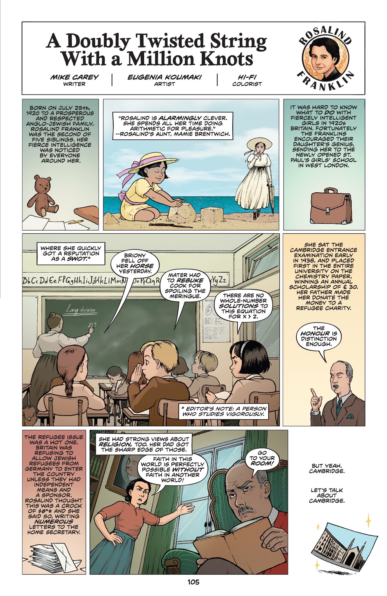 Read online Femme Magnifique: 50 Magnificent Women Who Changed the World comic -  Issue # TPB (Part 1) - 97