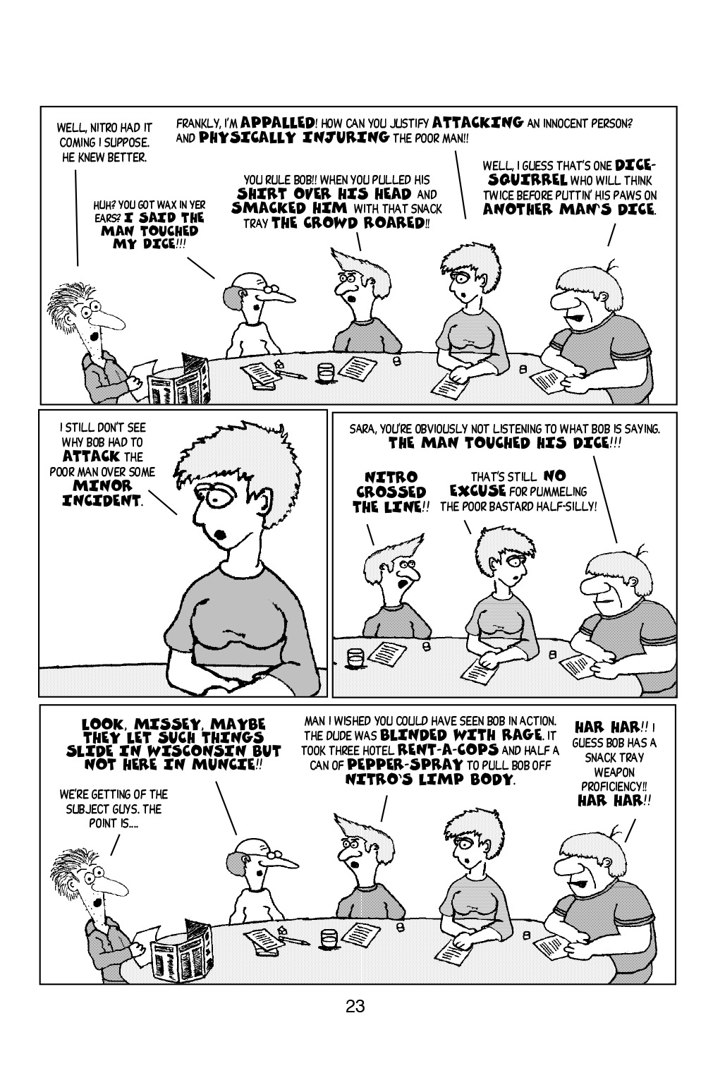 Read online Knights of the Dinner Table comic -  Issue #6 - 25