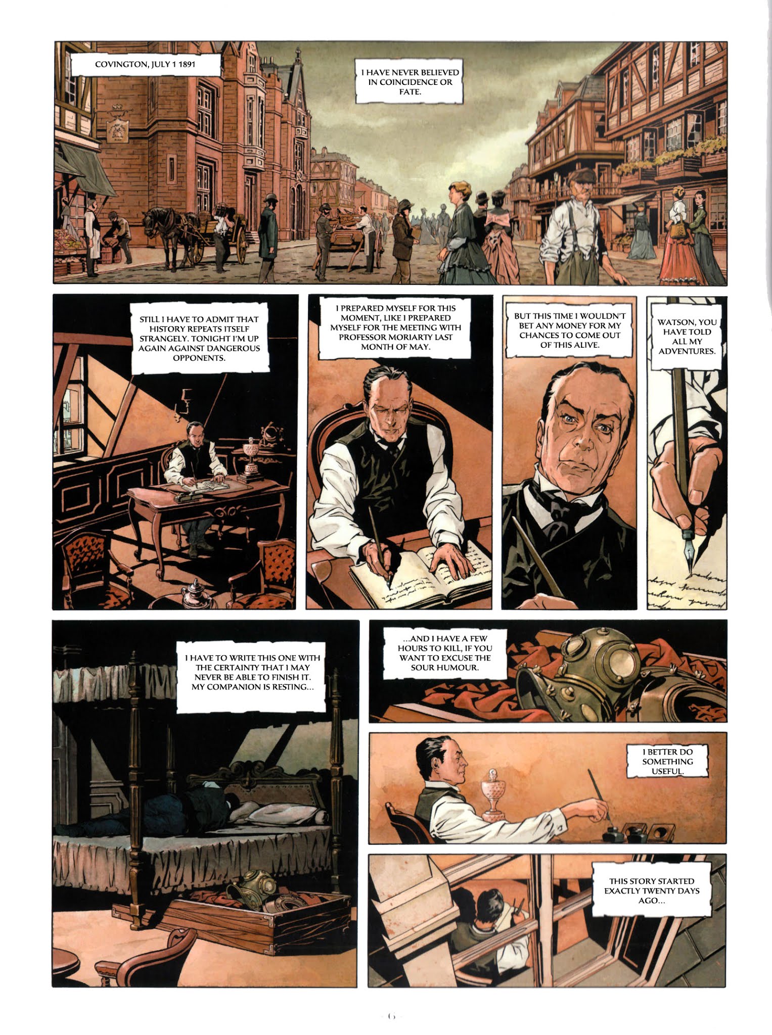 Read online Sherlock Holmes and the Vampires of London comic -  Issue # TPB - 7