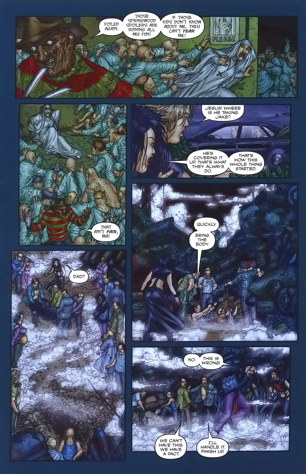 Read online Nightmare on Elm Street: Paranoid comic -  Issue #2 - 22