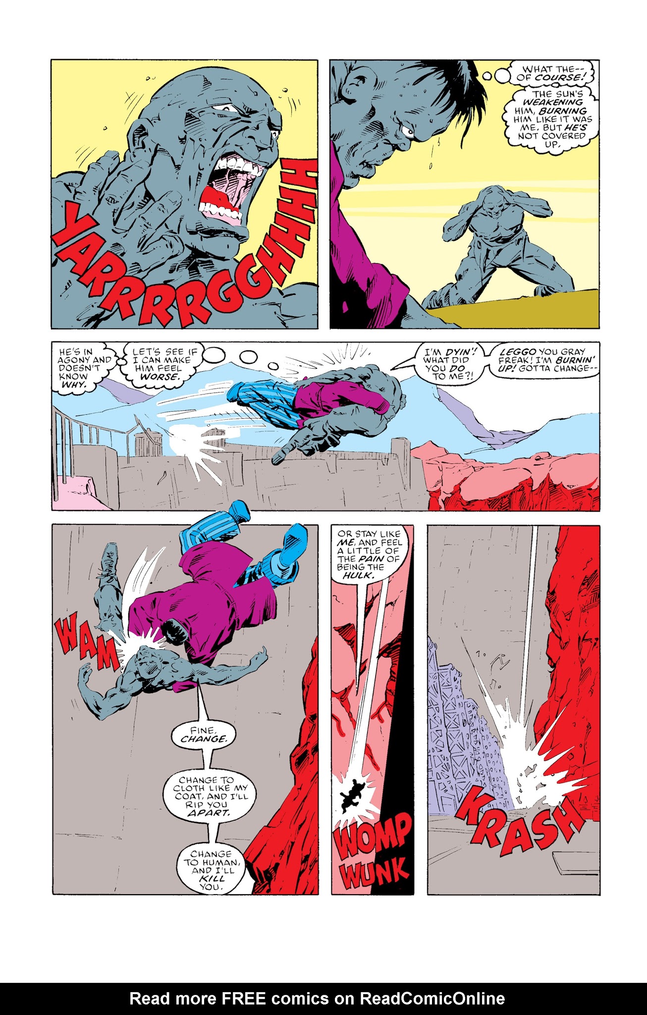 Read online Hulk Visionaries: Peter David comic -  Issue # TPB 2 - 222