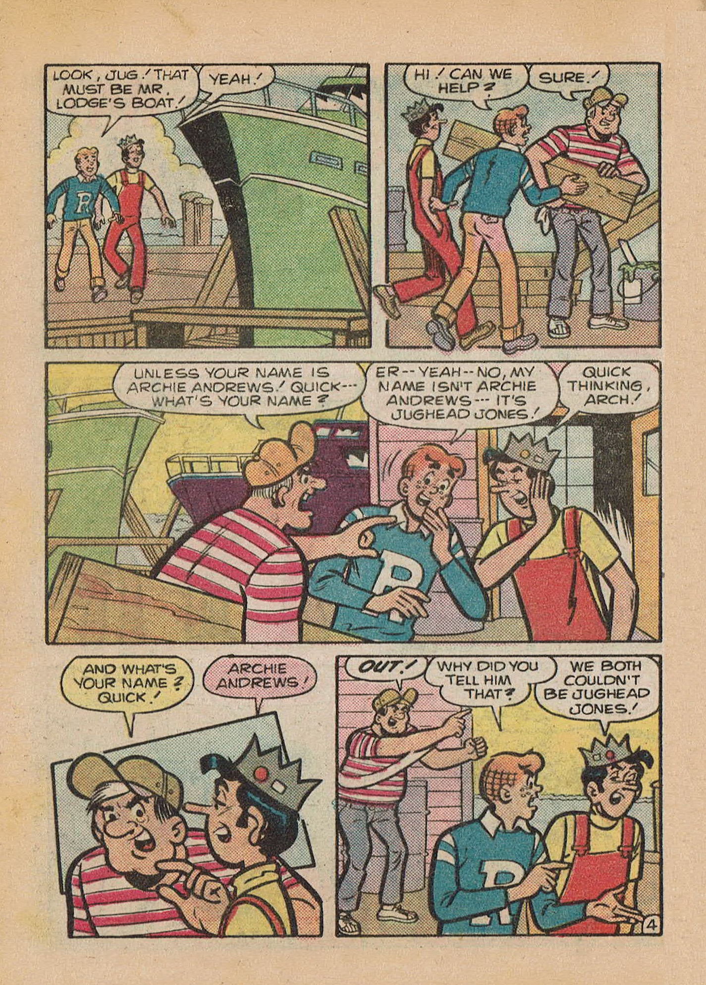 Read online Jughead Jones Comics Digest comic -  Issue #46 - 44